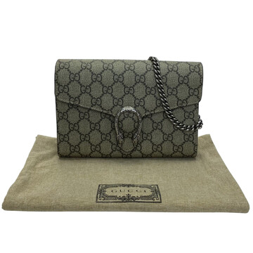 Bolsa Gucci Dionysus GG Supreme Chain Wallet