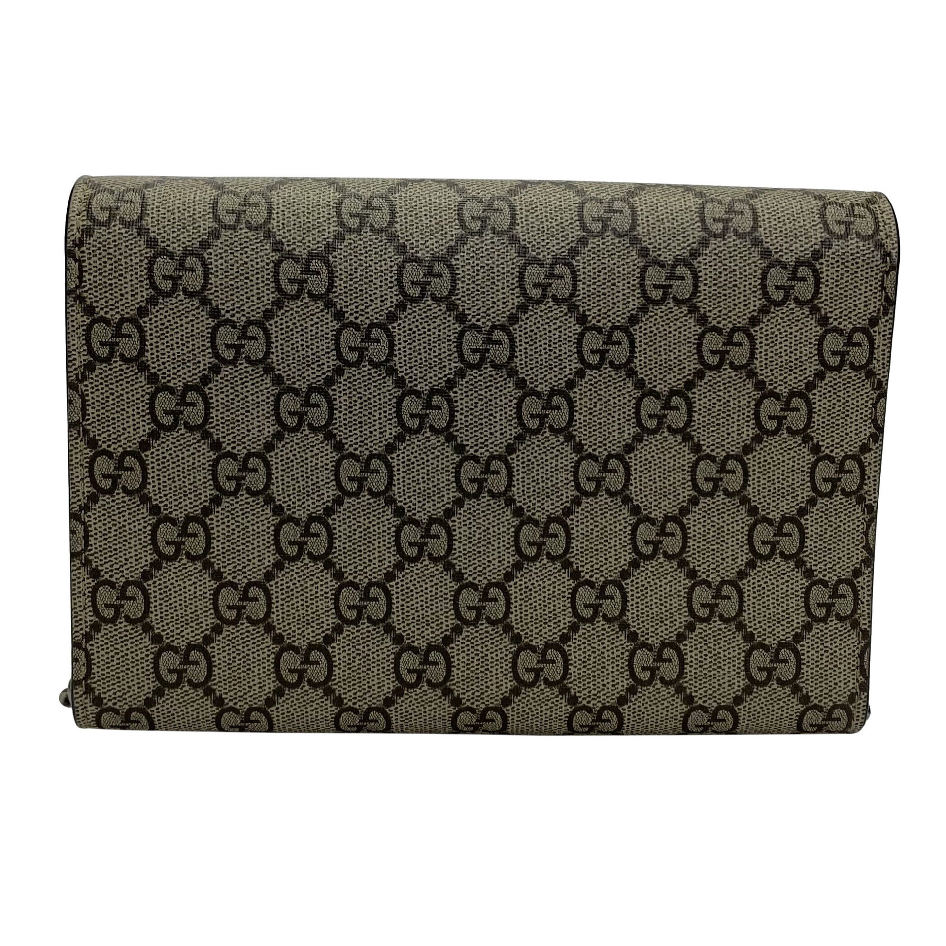 Bolsa Gucci Dionysus GG Supreme Chain Wallet