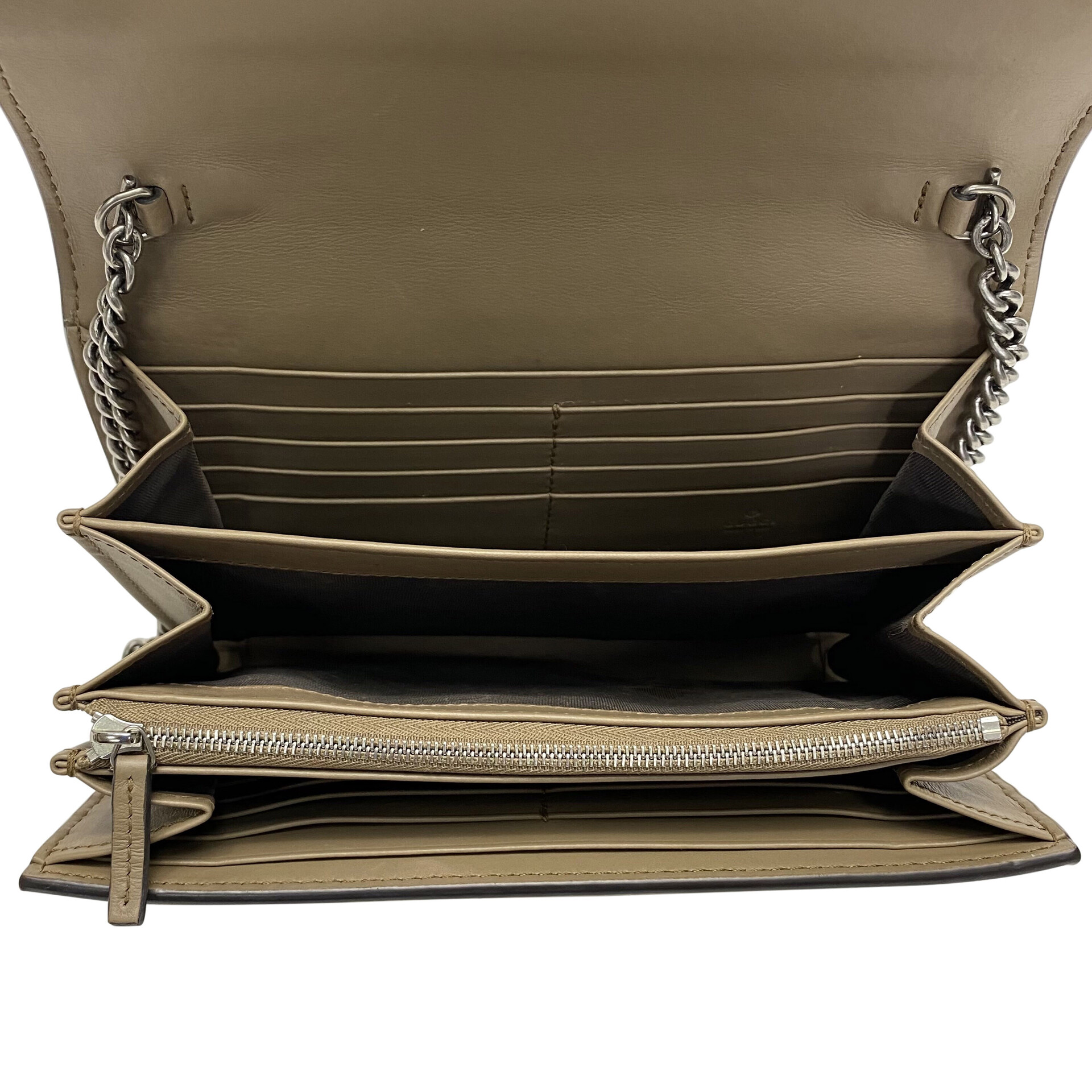 Bolsa Gucci Dionysus GG Supreme Chain Wallet