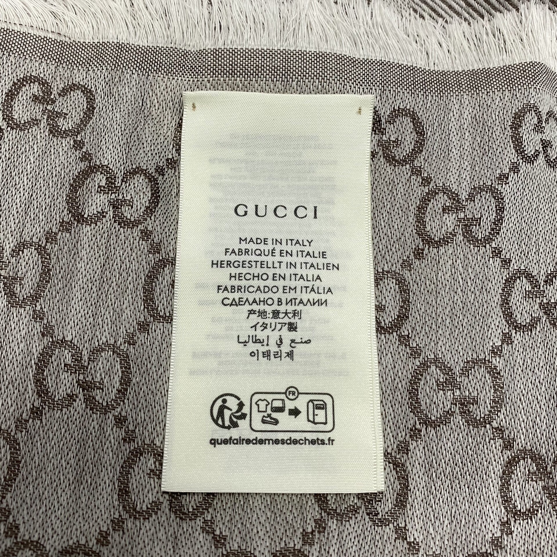 Pashmina Gucci Monograma