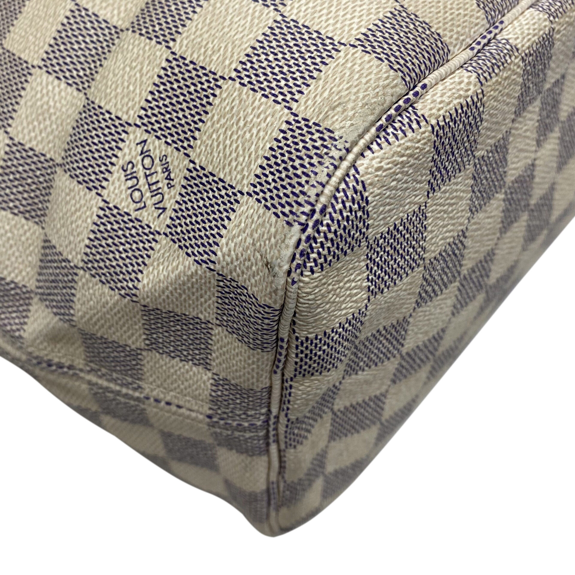 Bolsa Louis Vuitton Neverfull MM Damier Azur