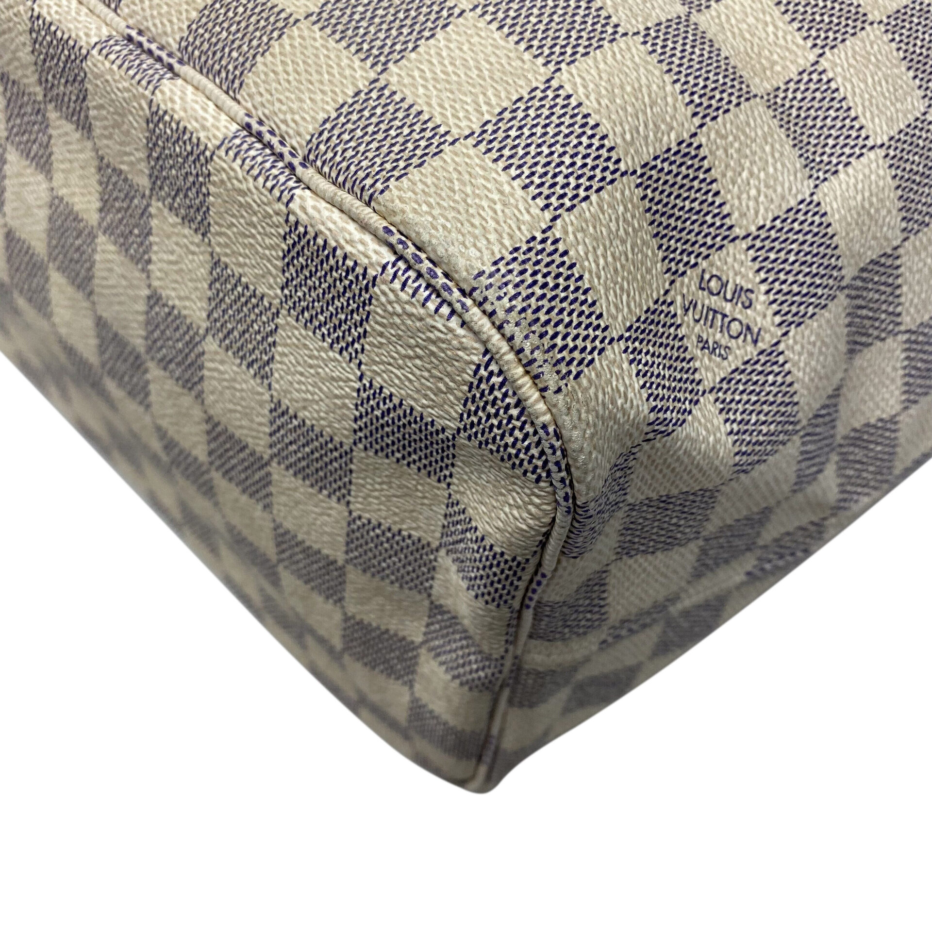 Bolsa Louis Vuitton Neverfull MM Damier Azur