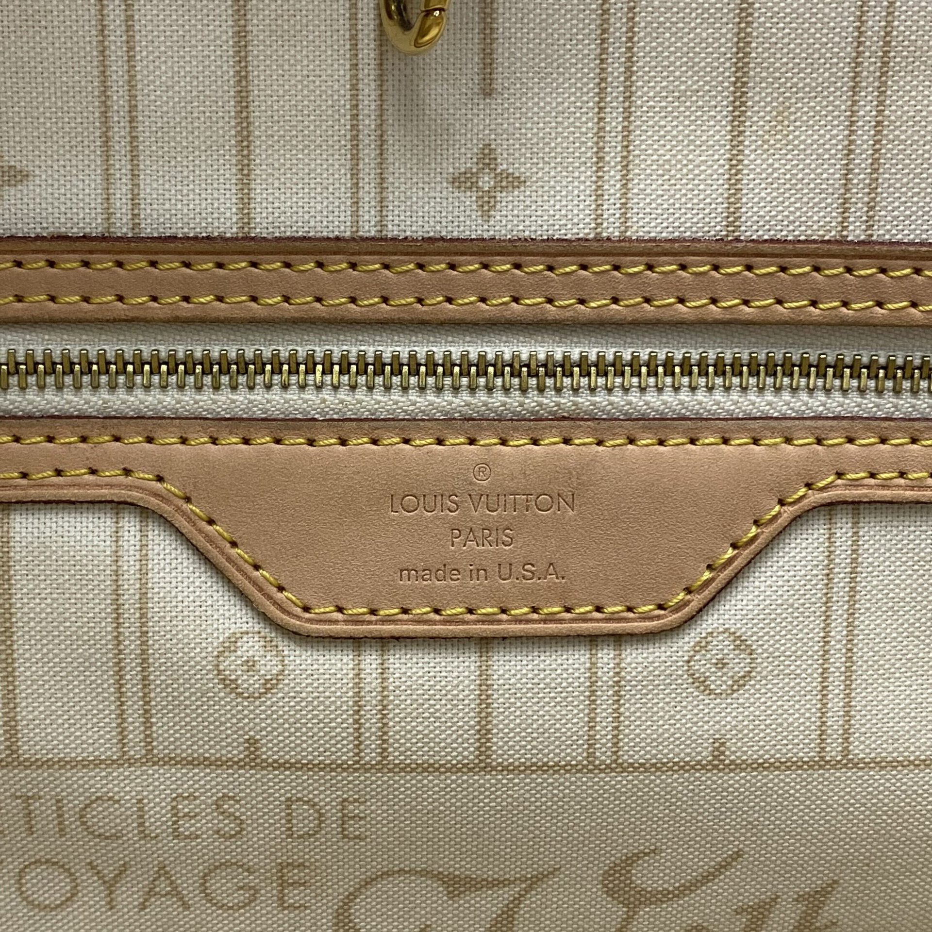 Bolsa Louis Vuitton Neverfull MM Damier Azur