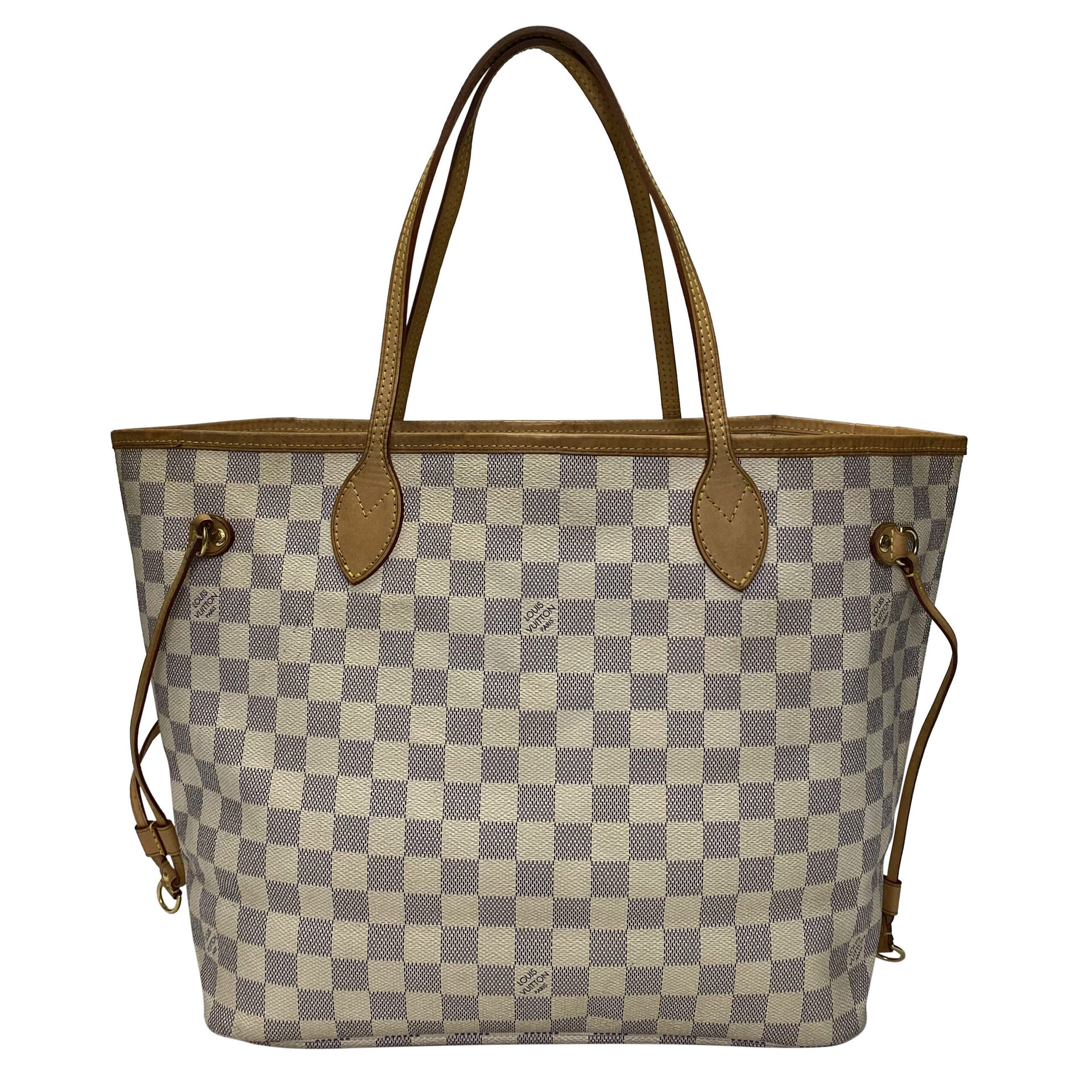 Bolsa Louis Vuitton Neverfull MM Damier Azur