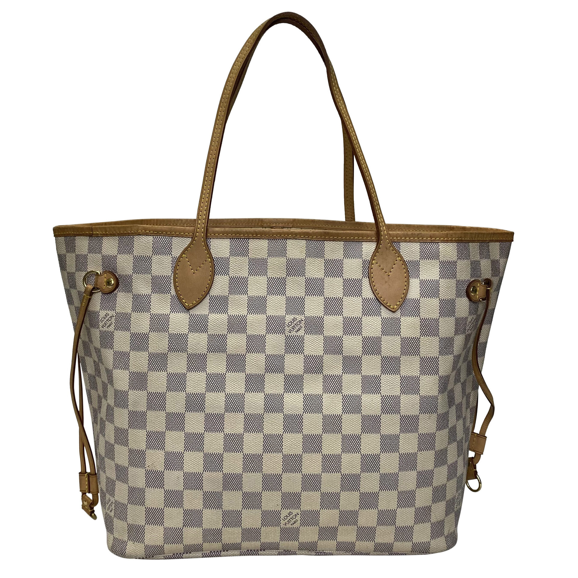 Bolsa Louis Vuitton Neverfull MM Damier Azur