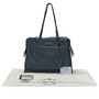 Bolsa Prada Etiquette Shopping Bag Azul Marine