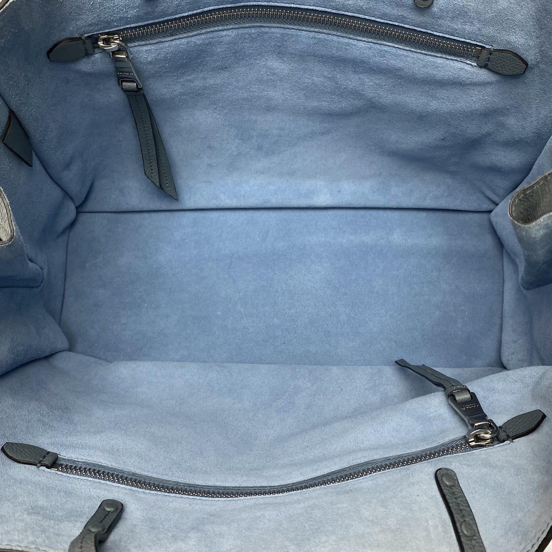 Bolsa Prada Etiquette Shopping Bag Azul Marine