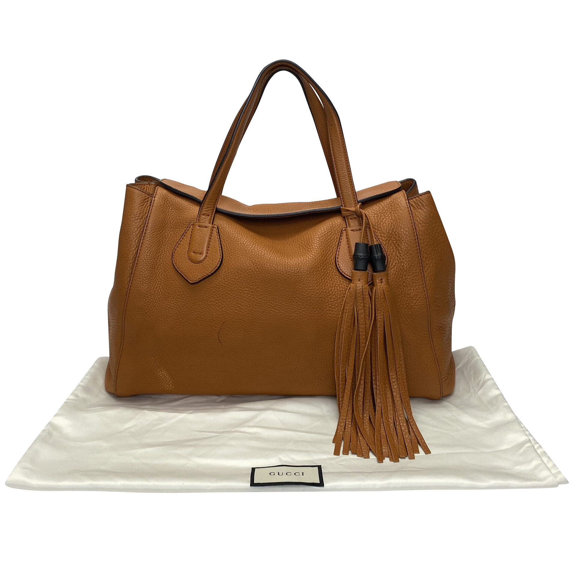 Bolsa Gucci Lady Tassel Laranja