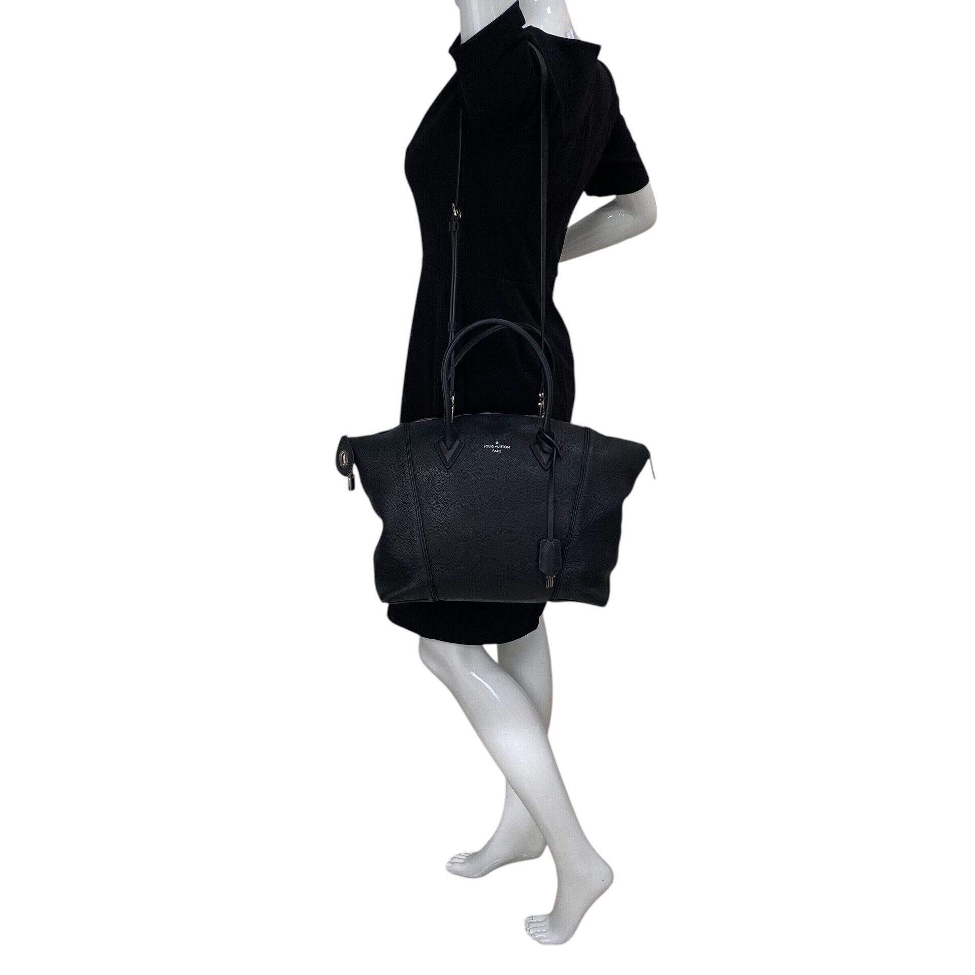 Bolsa Louis Vuitton Lockit Soft Preta