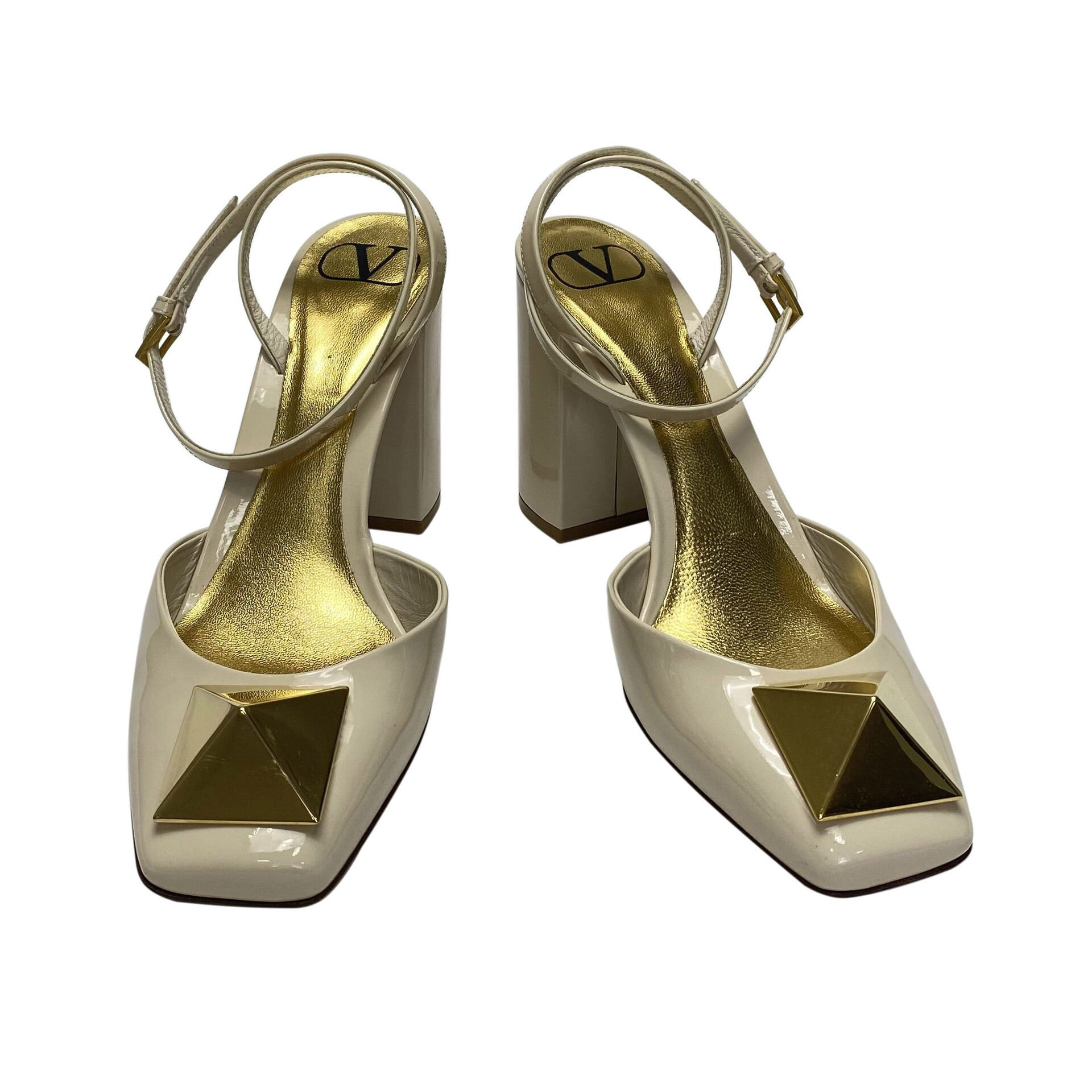 Scarpin Valentino One Stud Off White