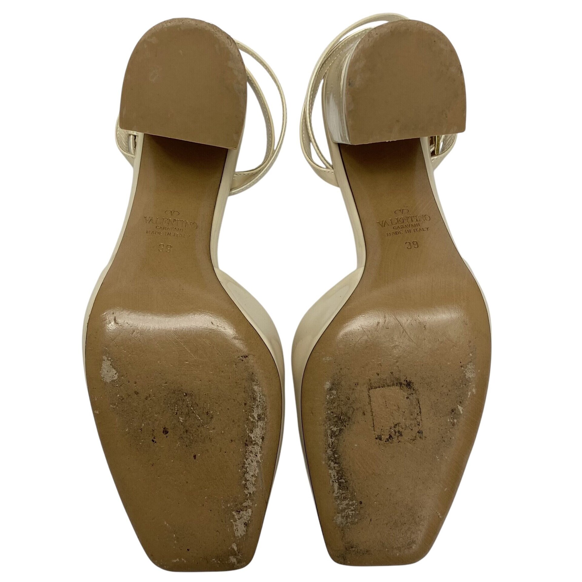 Scarpin Valentino One Stud Off White