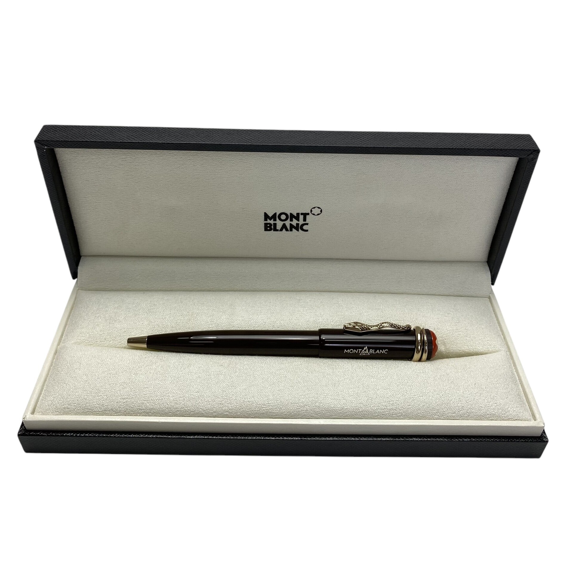 Caneta Montblanc Heritage Rouge & Noir Tropic Brow -  Special Edition Ballpoint