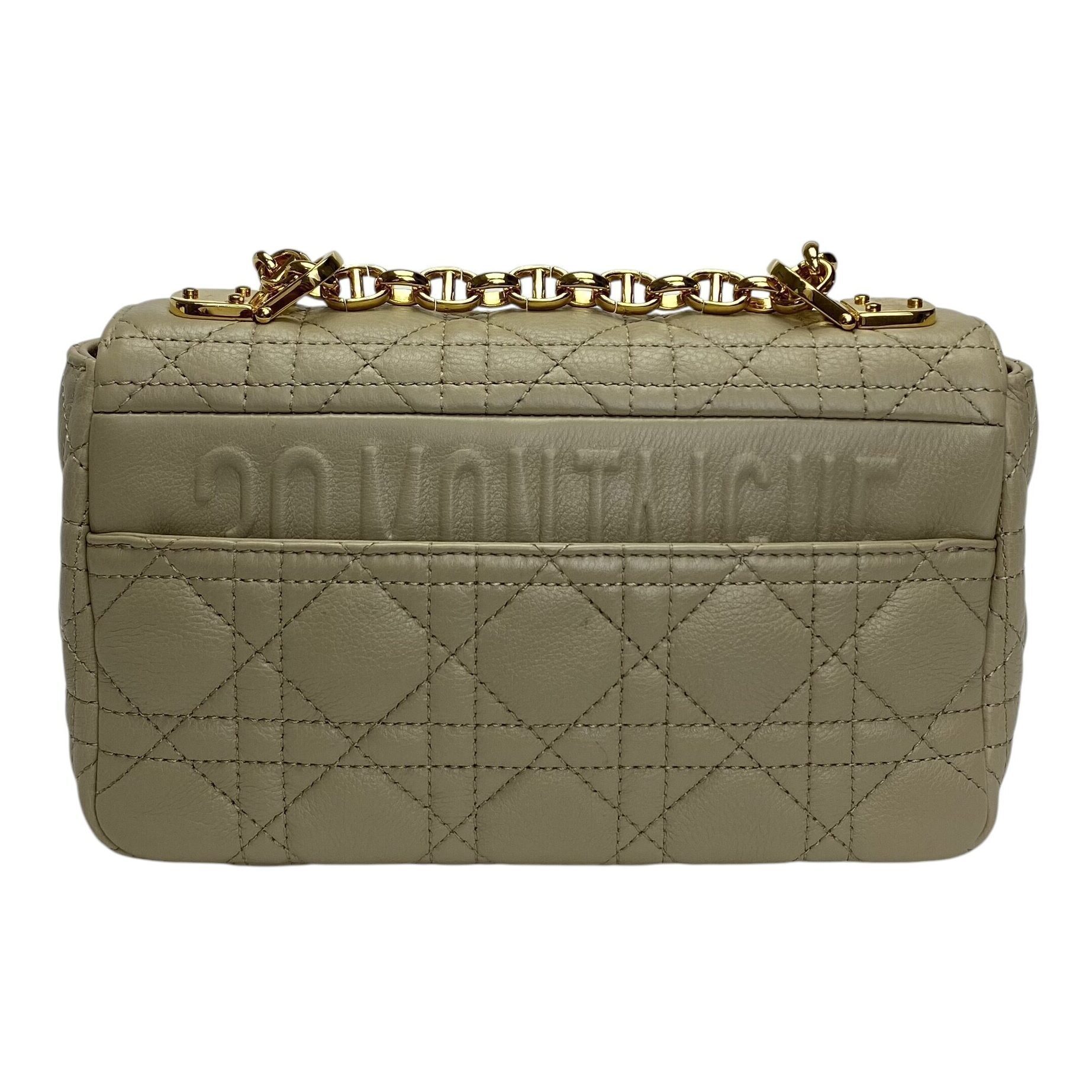 Bolsa Christian Dior Caro Bege