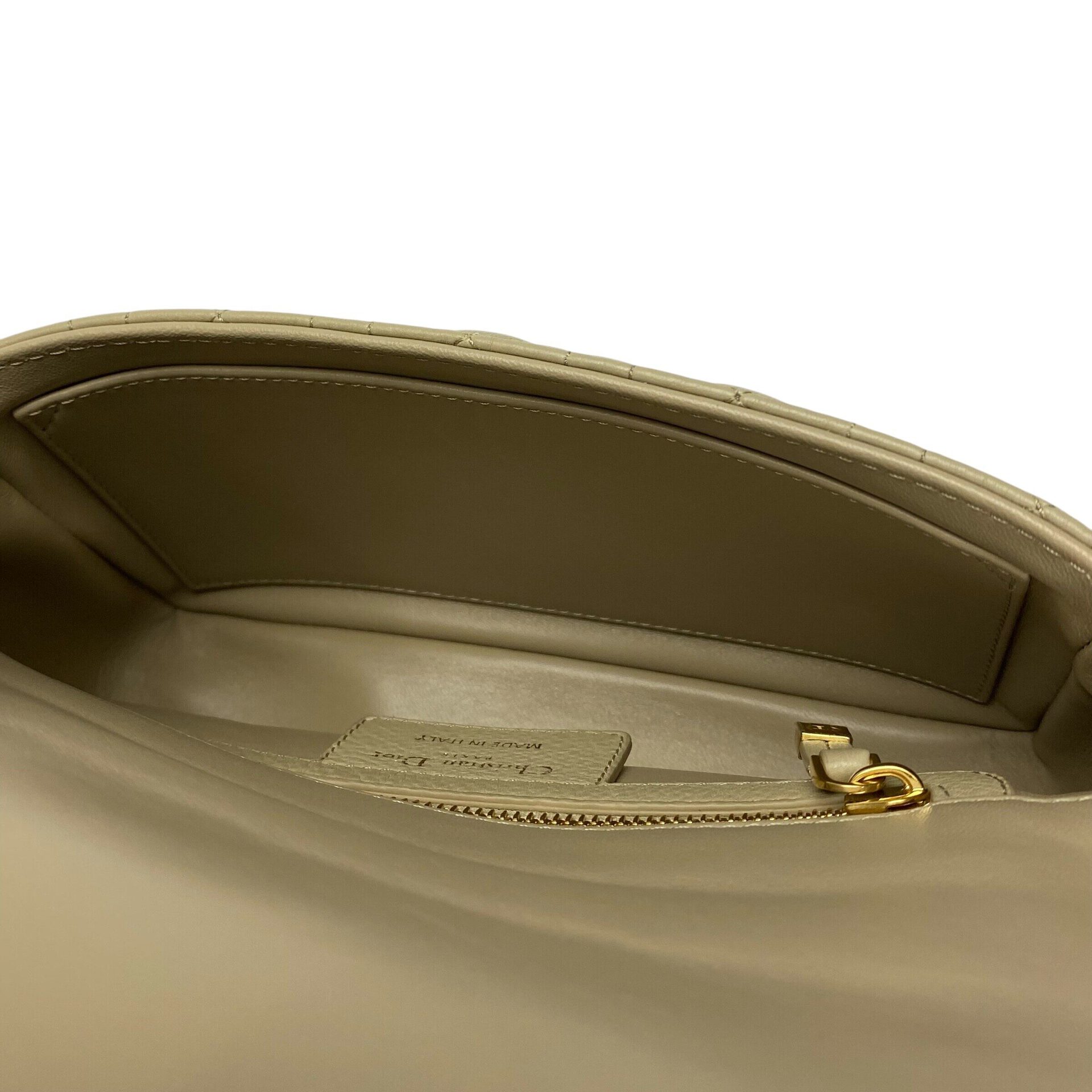 Bolsa Christian Dior Caro Bege