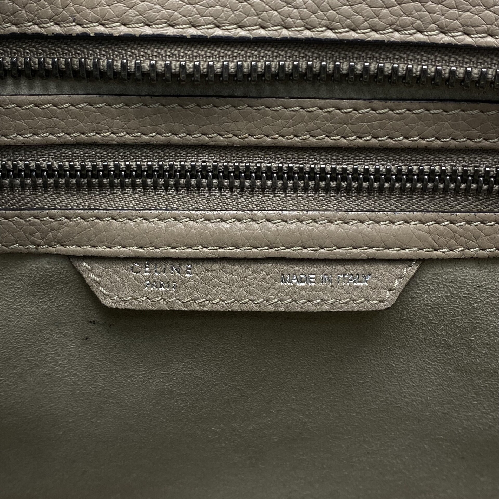 Bolsa Celine Luggage Bege