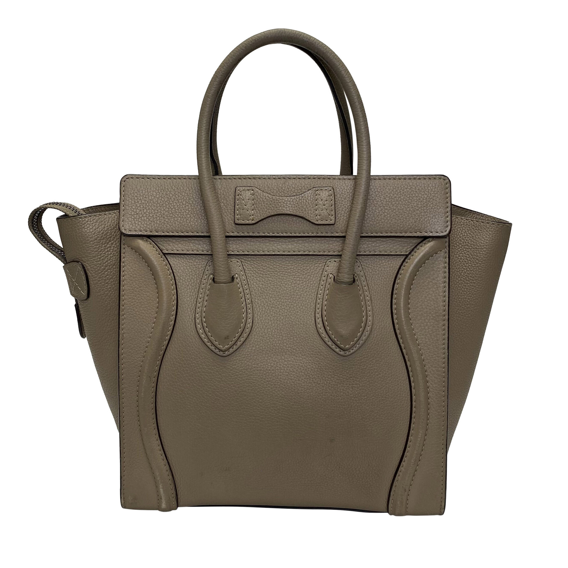 Bolsa Celine Luggage Bege