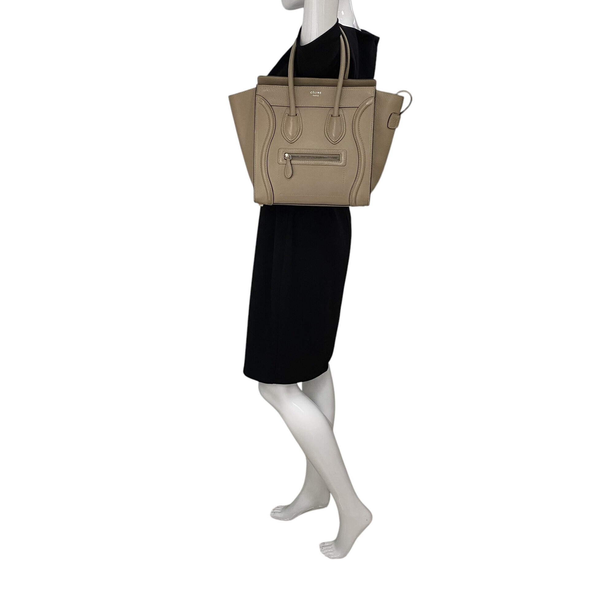 Bolsa Celine Luggage Bege