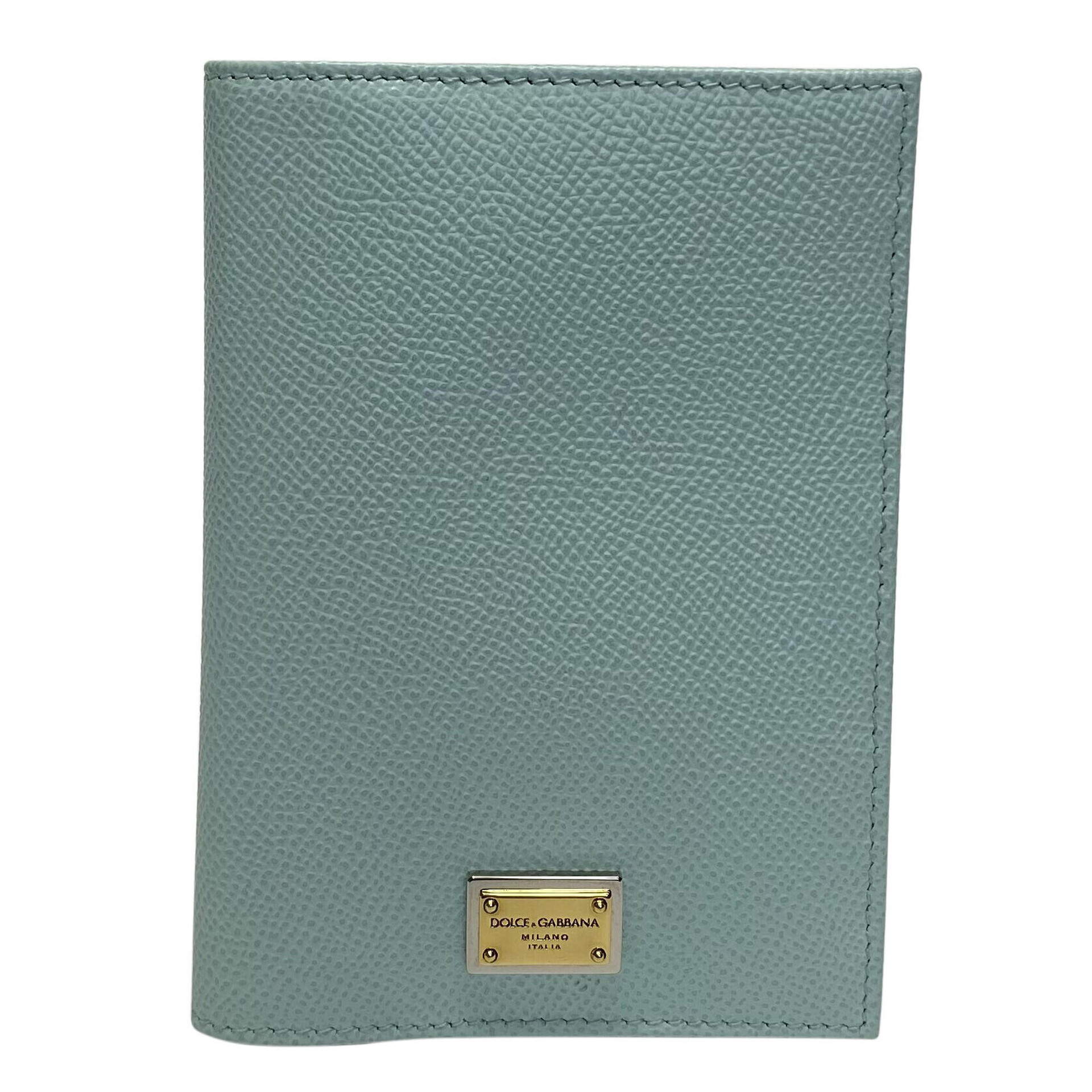 Porta-Passaporte Dolce & Gabbana Verde Água