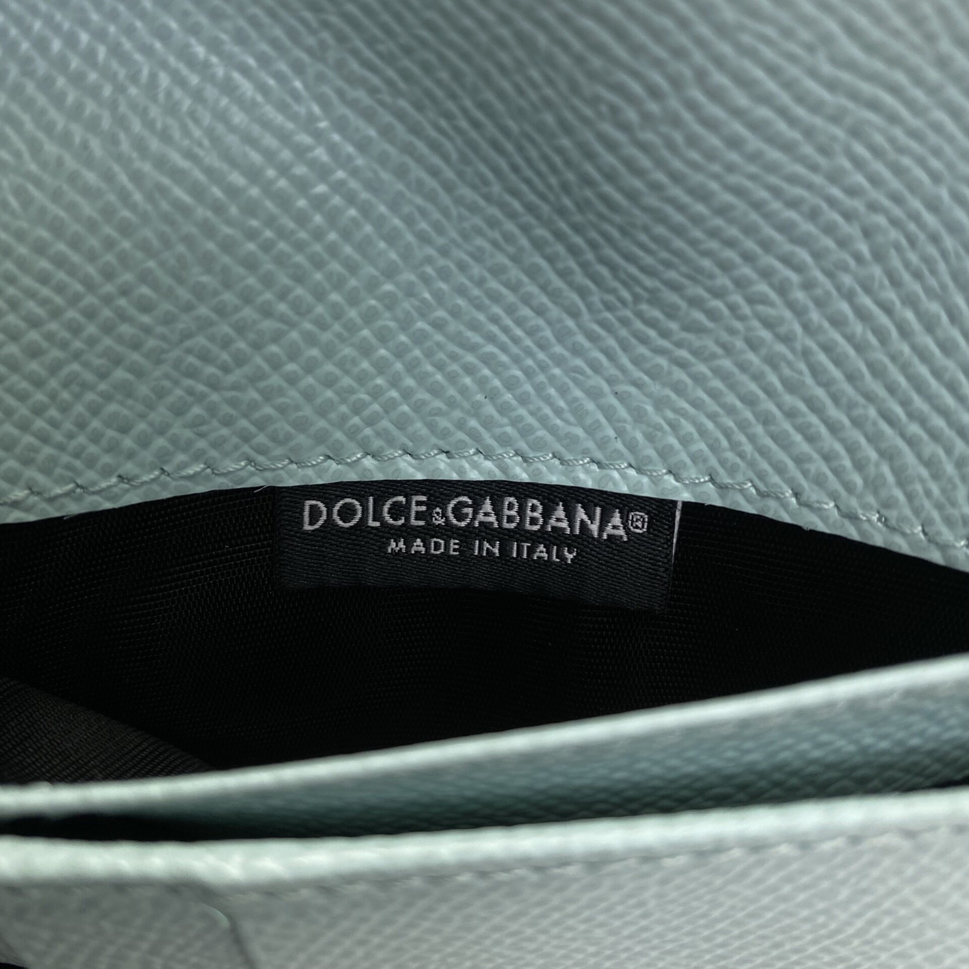 Porta-Passaporte Dolce & Gabbana Verde Água