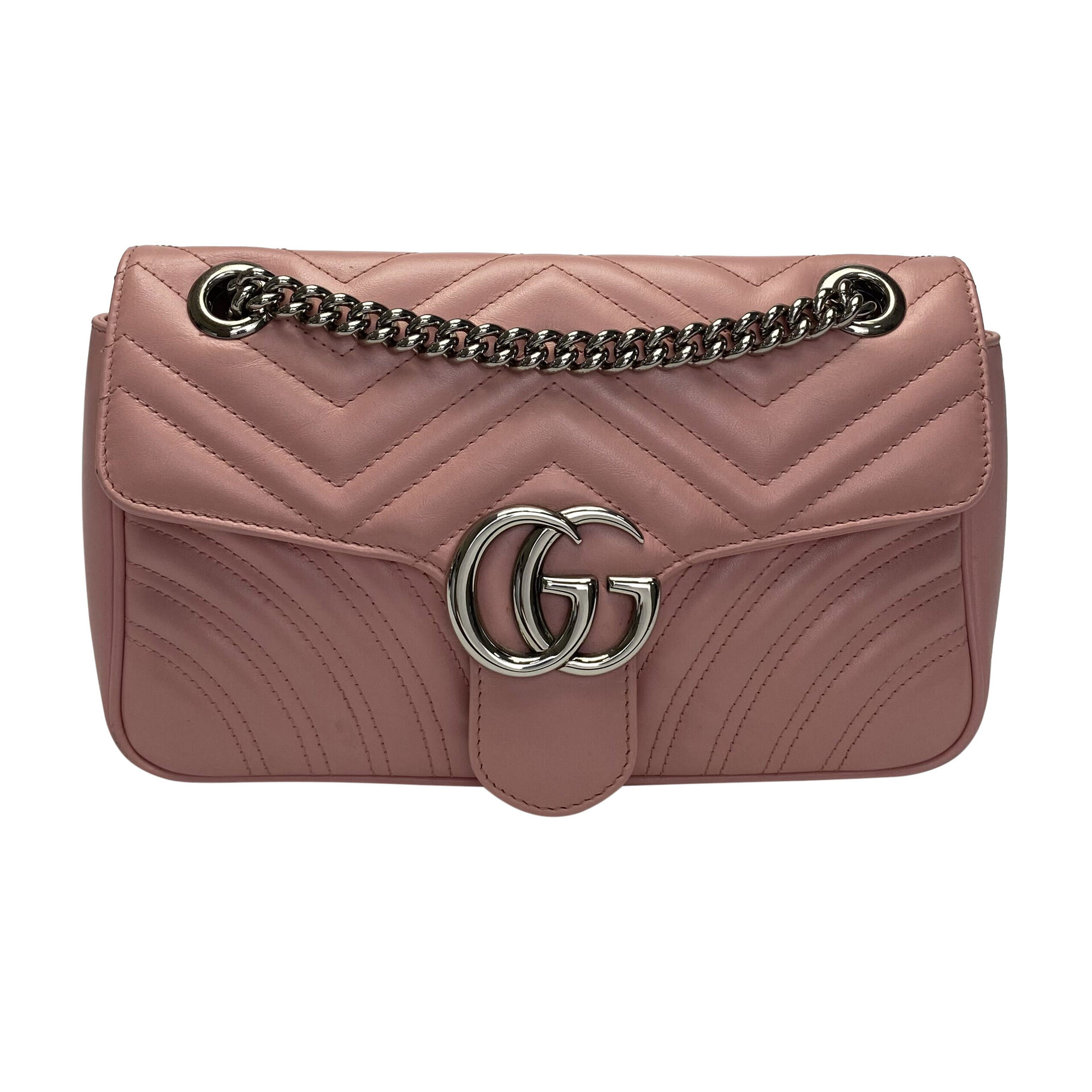 Bolsa Gucci GG Marmont Rosa