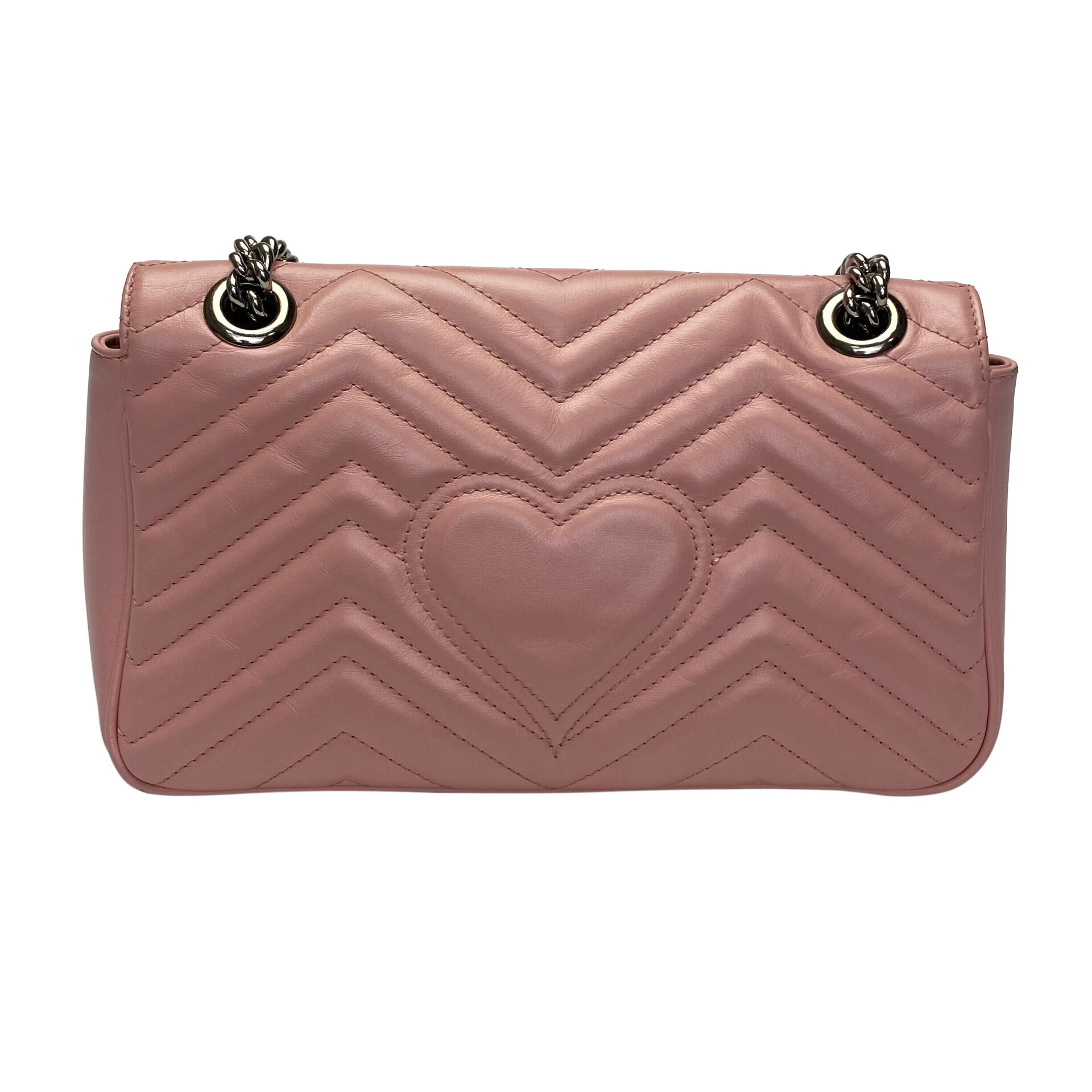 Bolsa Gucci GG Marmont Rosa