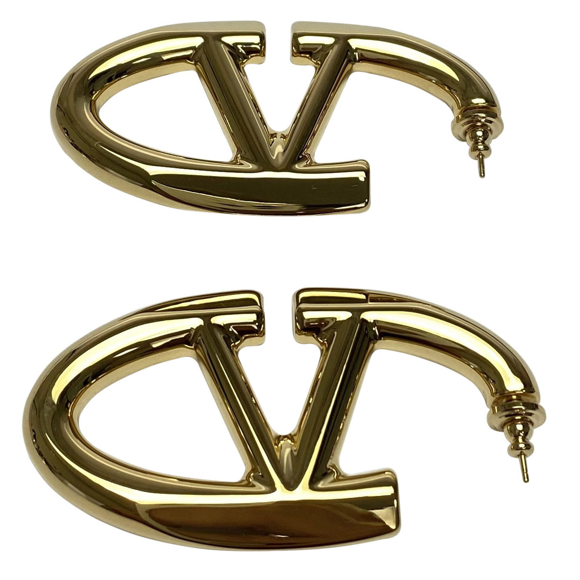 Par de Brincos Valentino Vlogo The Bold Edition