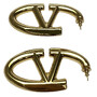 Par de Brincos Valentino Vlogo The Bold Edition