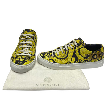 Tênis Versace Amarelo com Preto