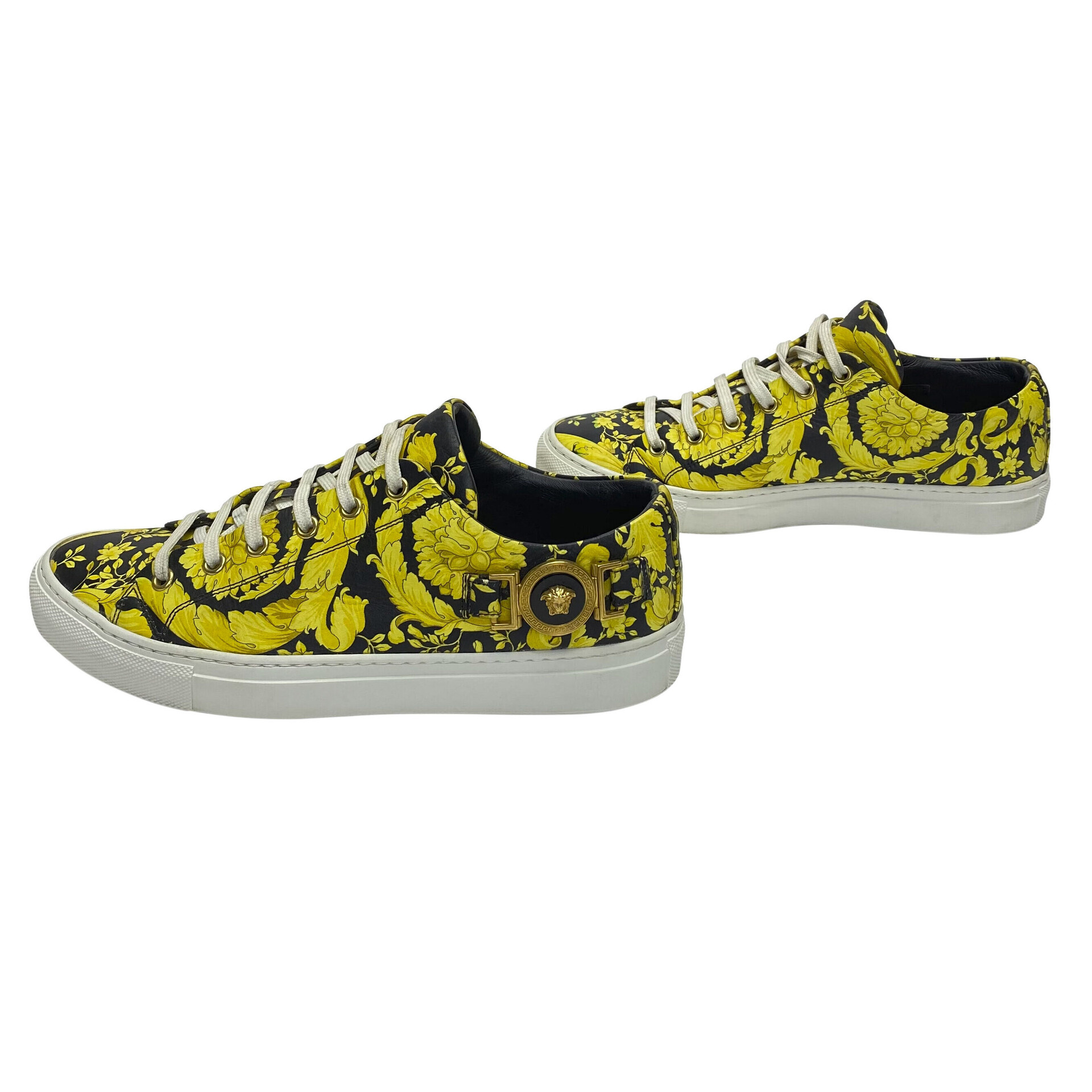 Tênis Versace Amarelo com Preto