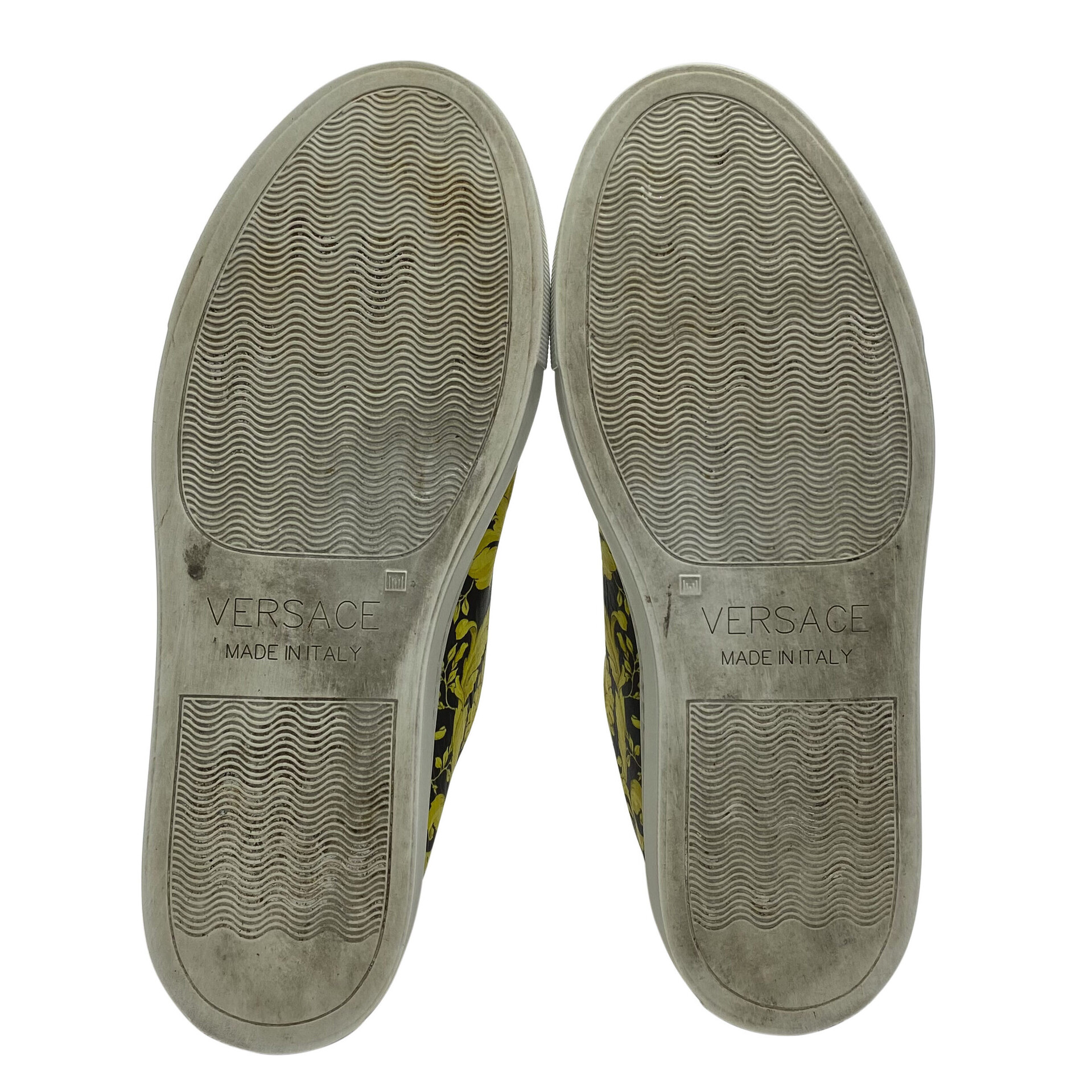 Tênis Versace Amarelo com Preto