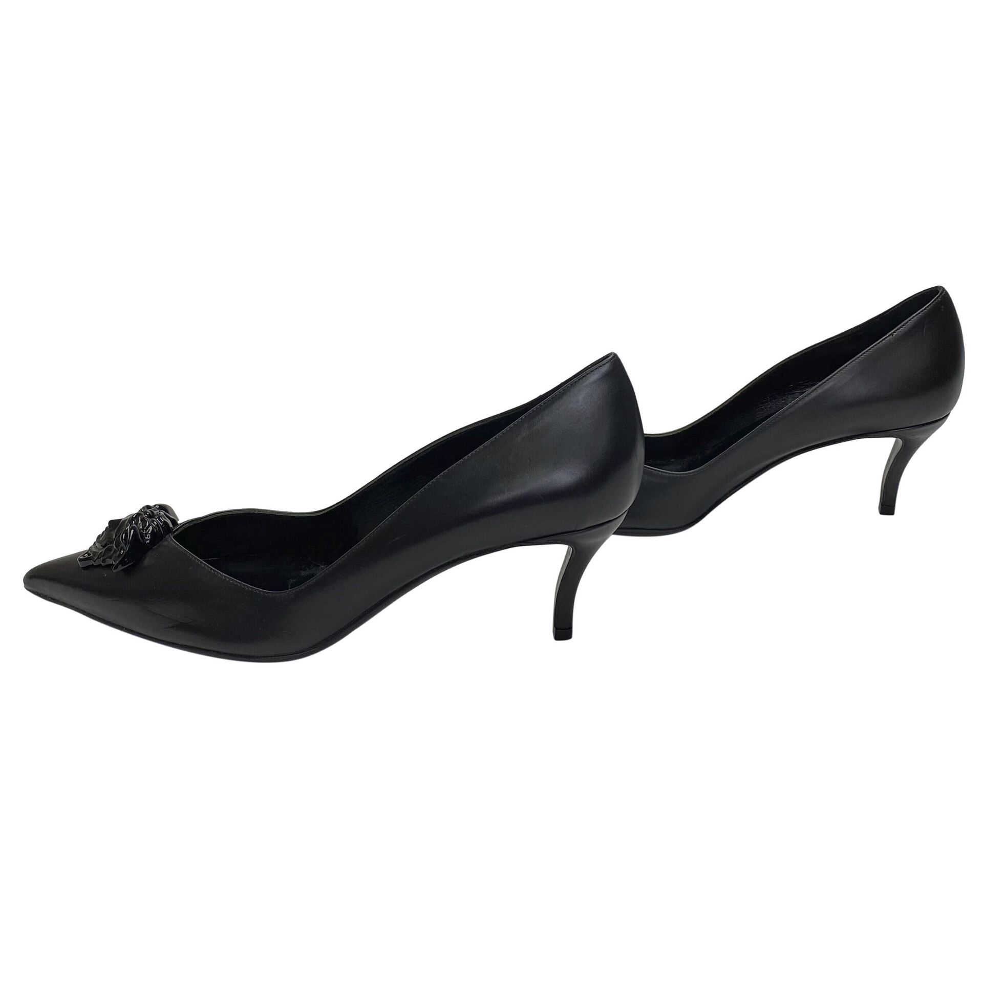 Scarpin Versace Preto