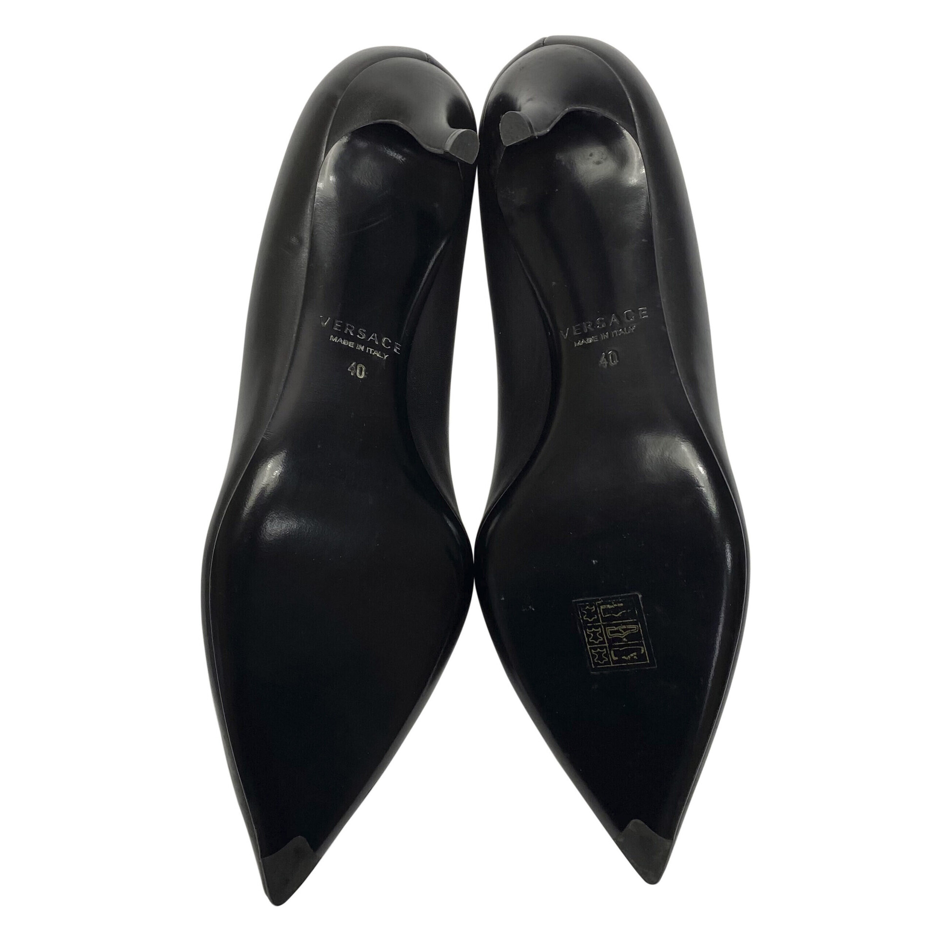 Scarpin Versace Preto