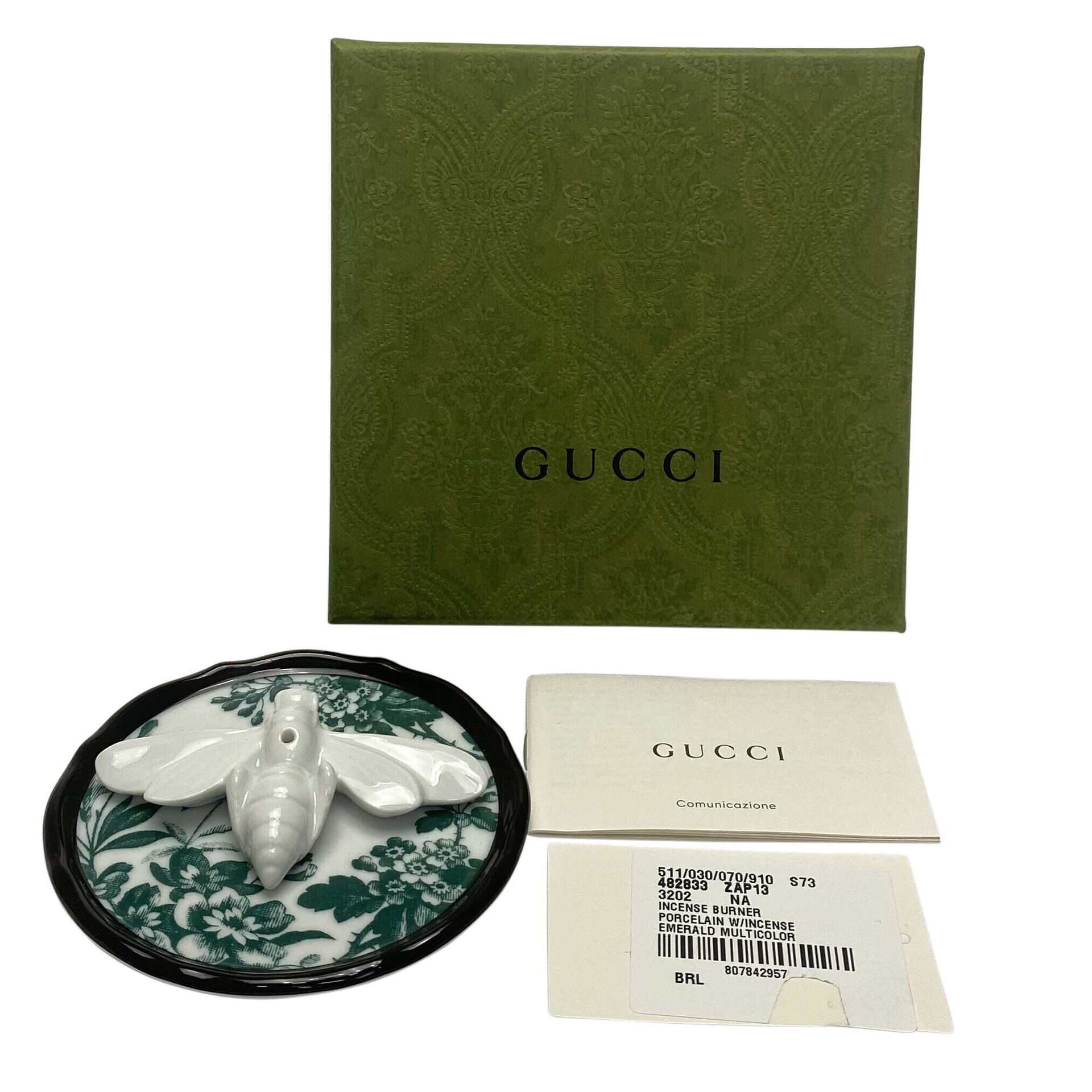 Incensário Gucci de Porcelana
