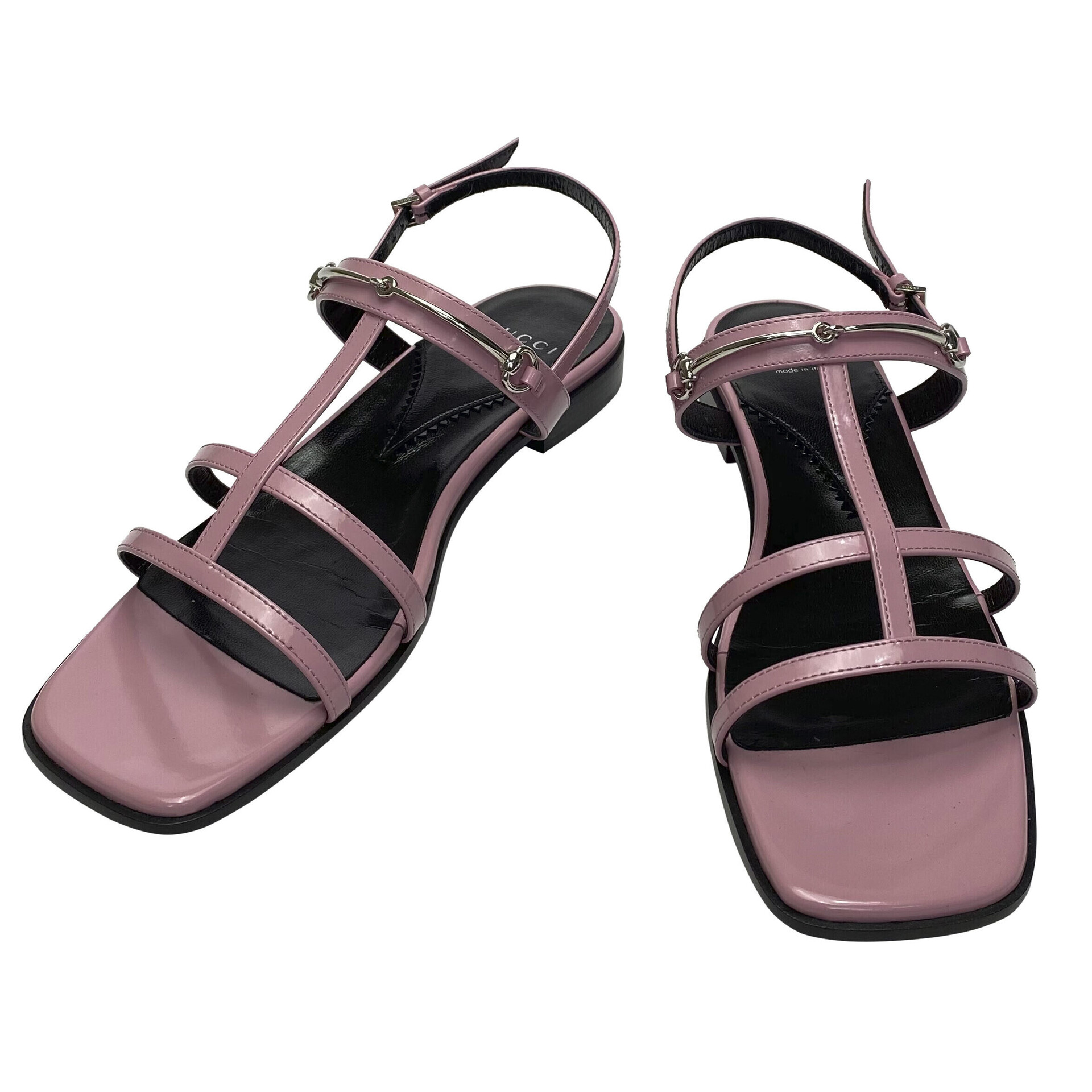 Sandália Gucci Rosa
