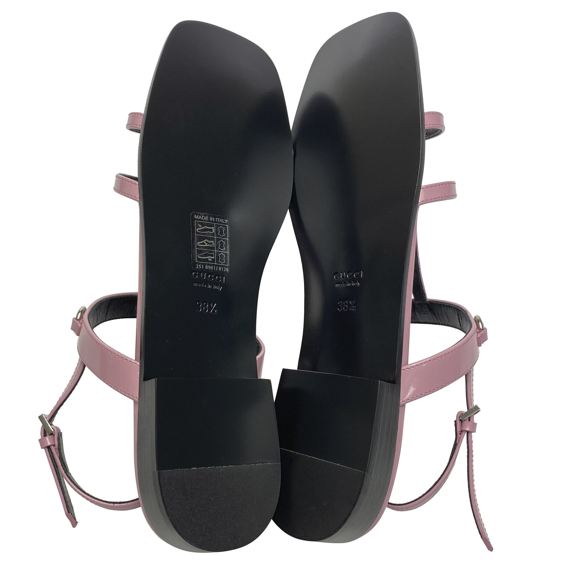 Sandália Gucci Rosa