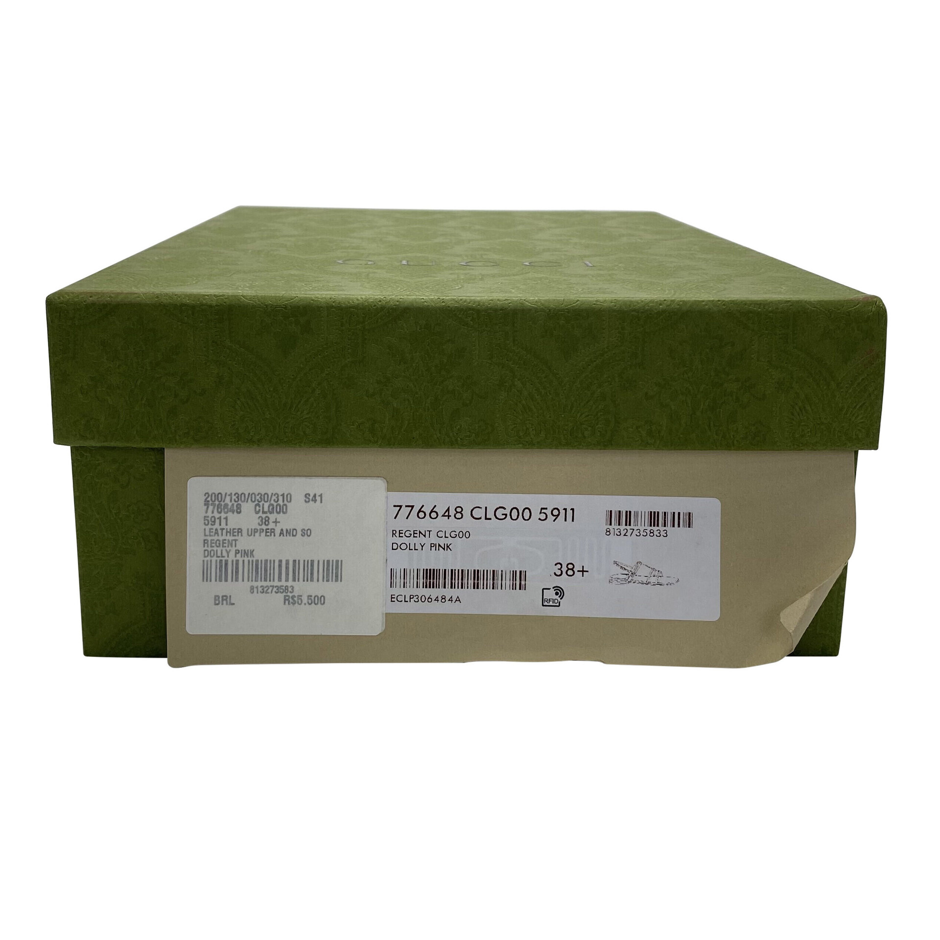 Sandália Gucci Rosa