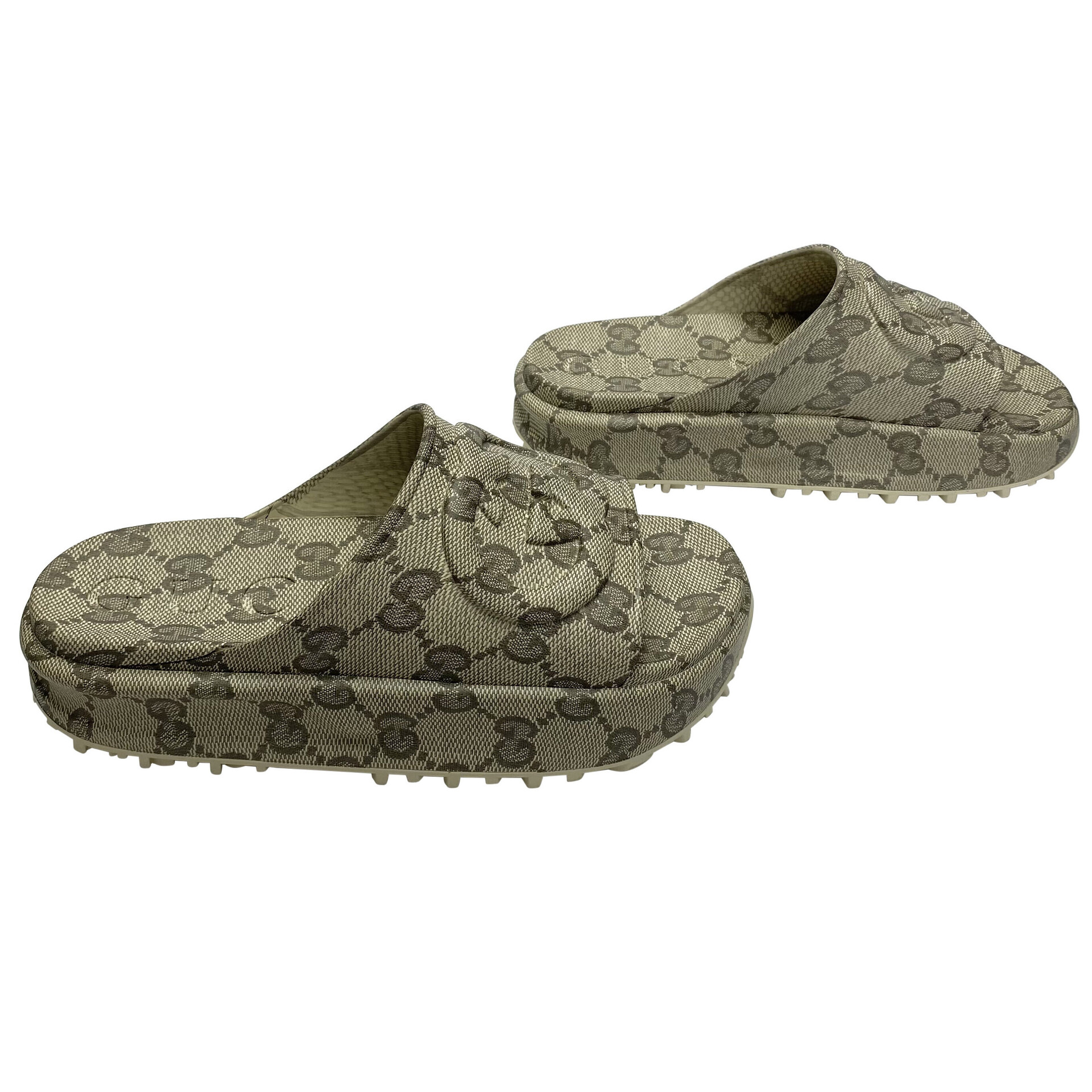 Sandália Gucci Monograma