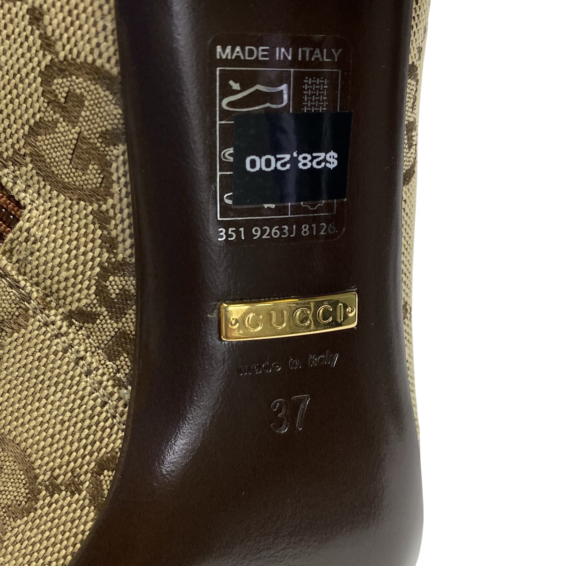 Bota Gucci Monograma