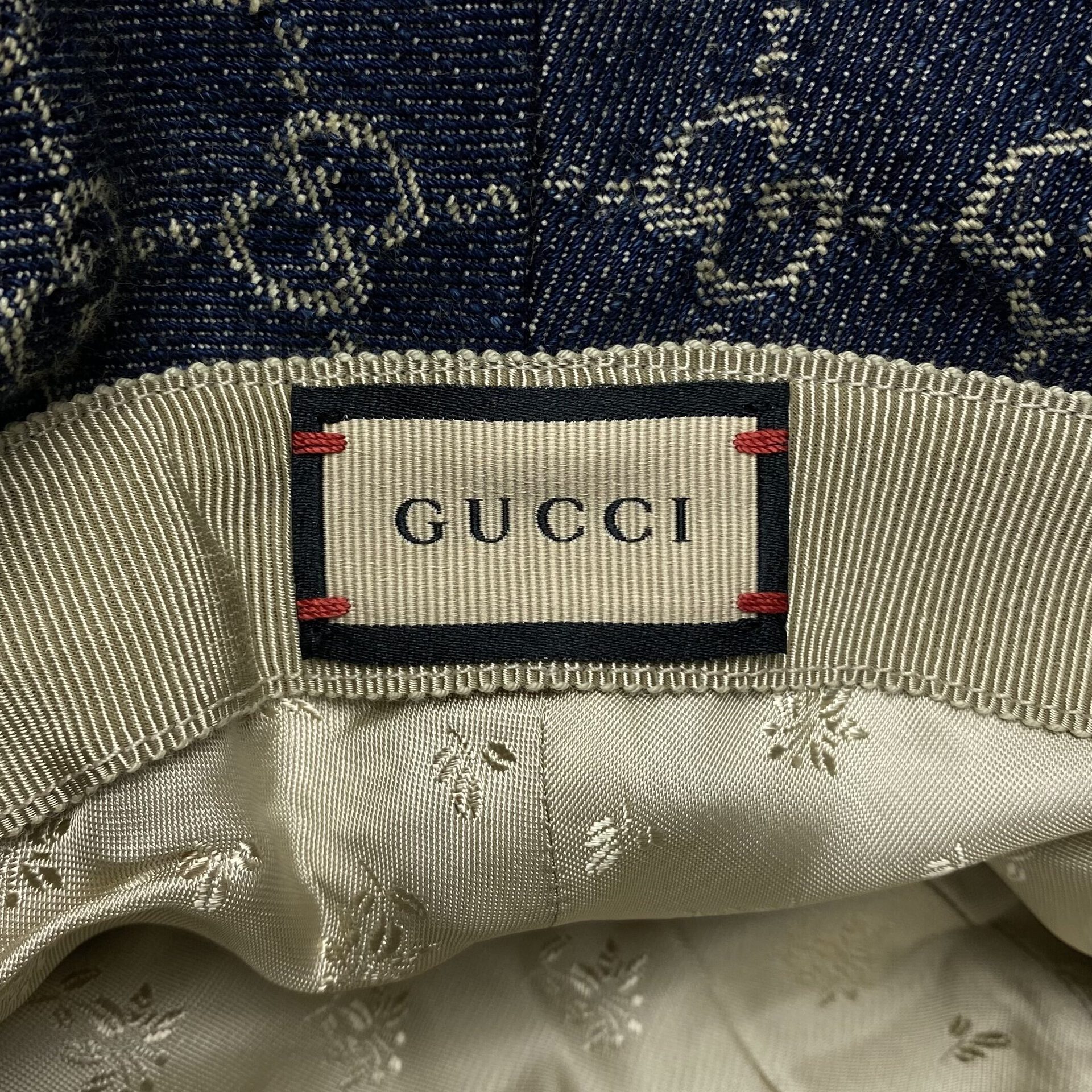 Chapéu Gucci Buket Denin