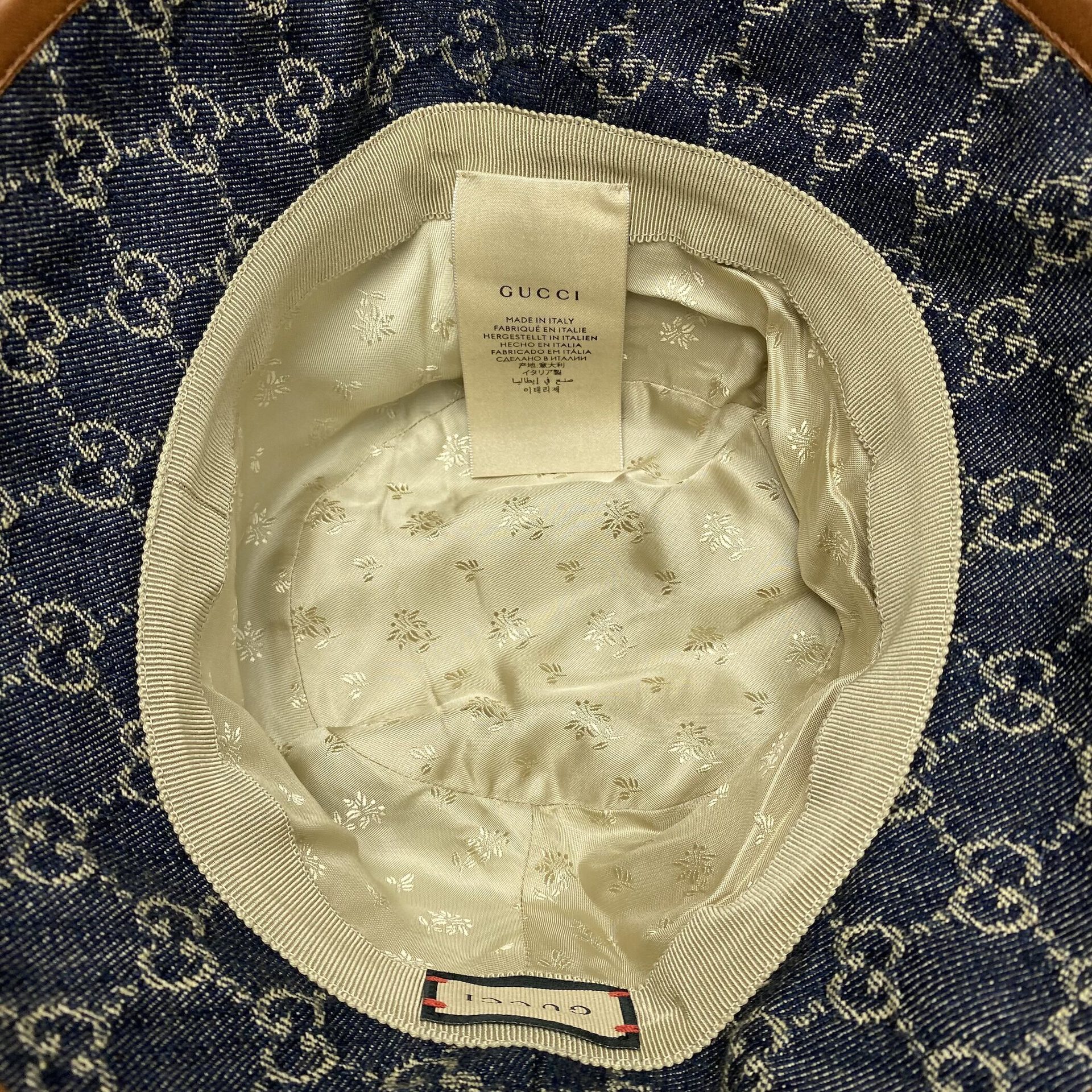 Chapéu Gucci Buket Denin