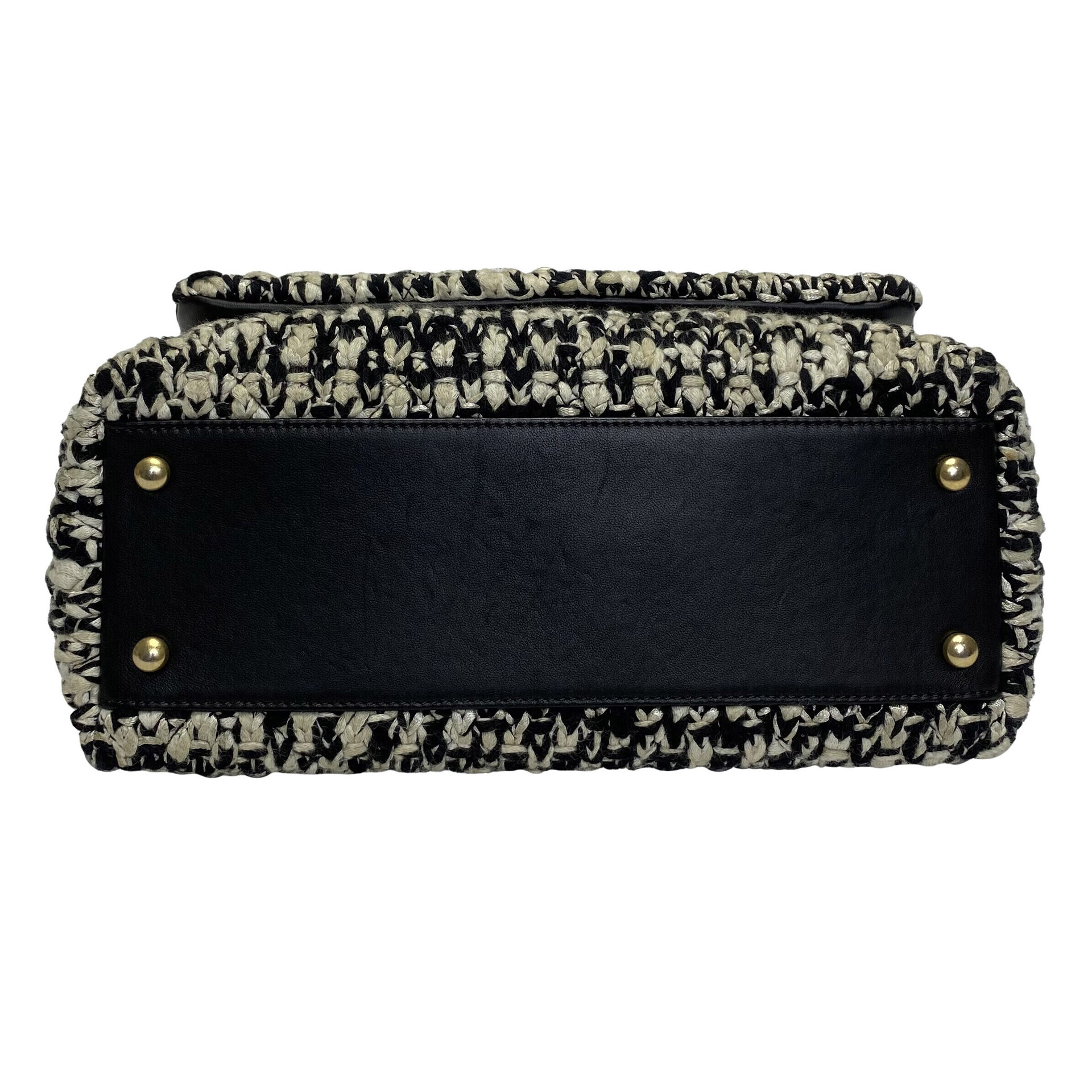 Bolsa Chanel Coco Handle Tweed