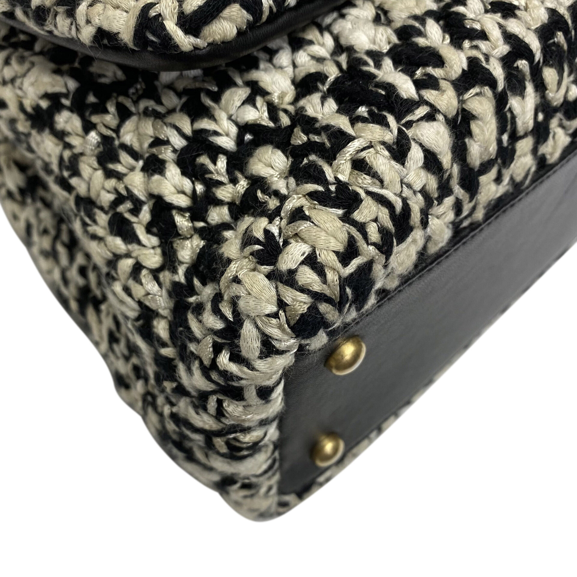 Bolsa Chanel Coco Handle Tweed