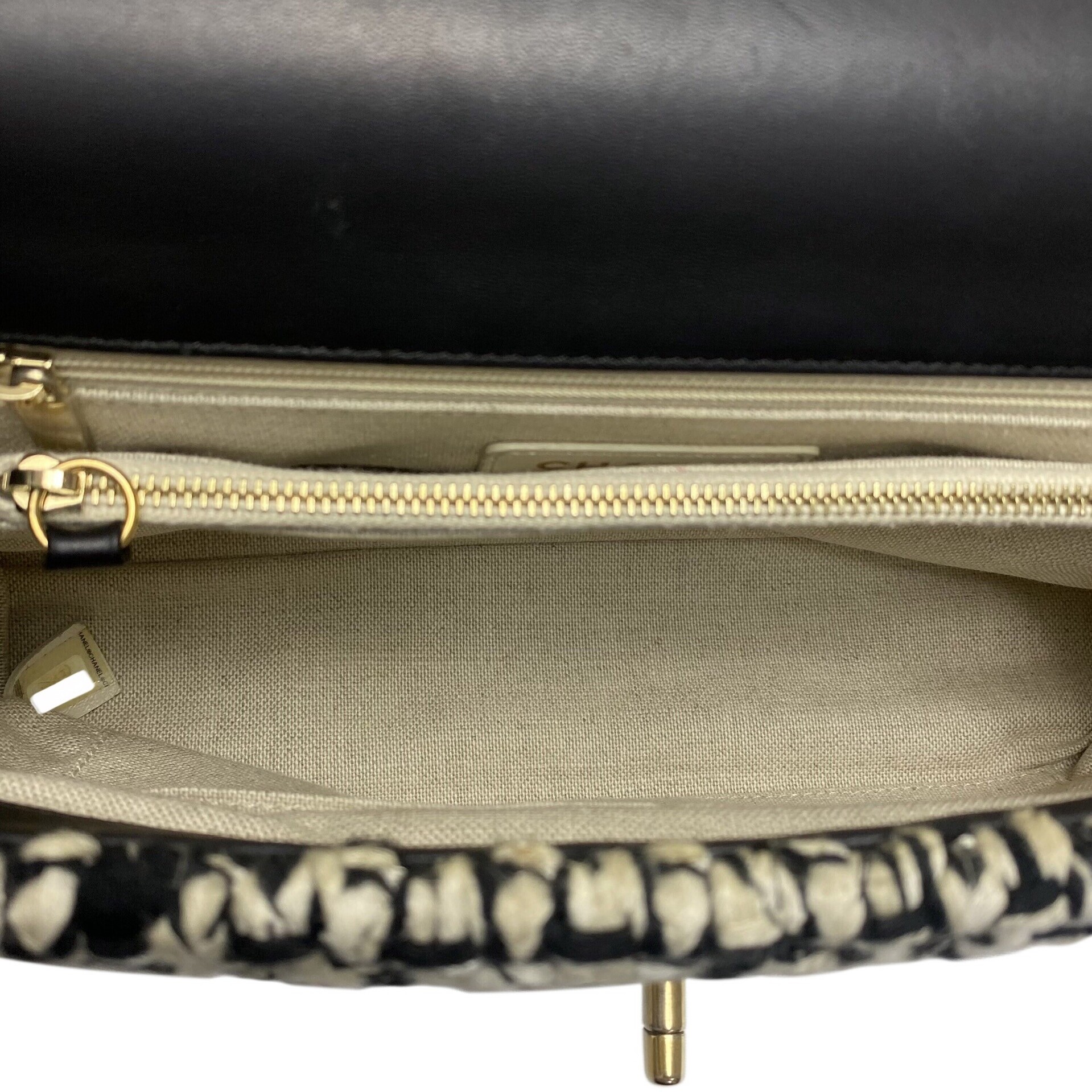 Bolsa Chanel Coco Handle Tweed