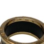 Anel Bvlgari B. Zero 1 Ouro Rose com Cerâmica