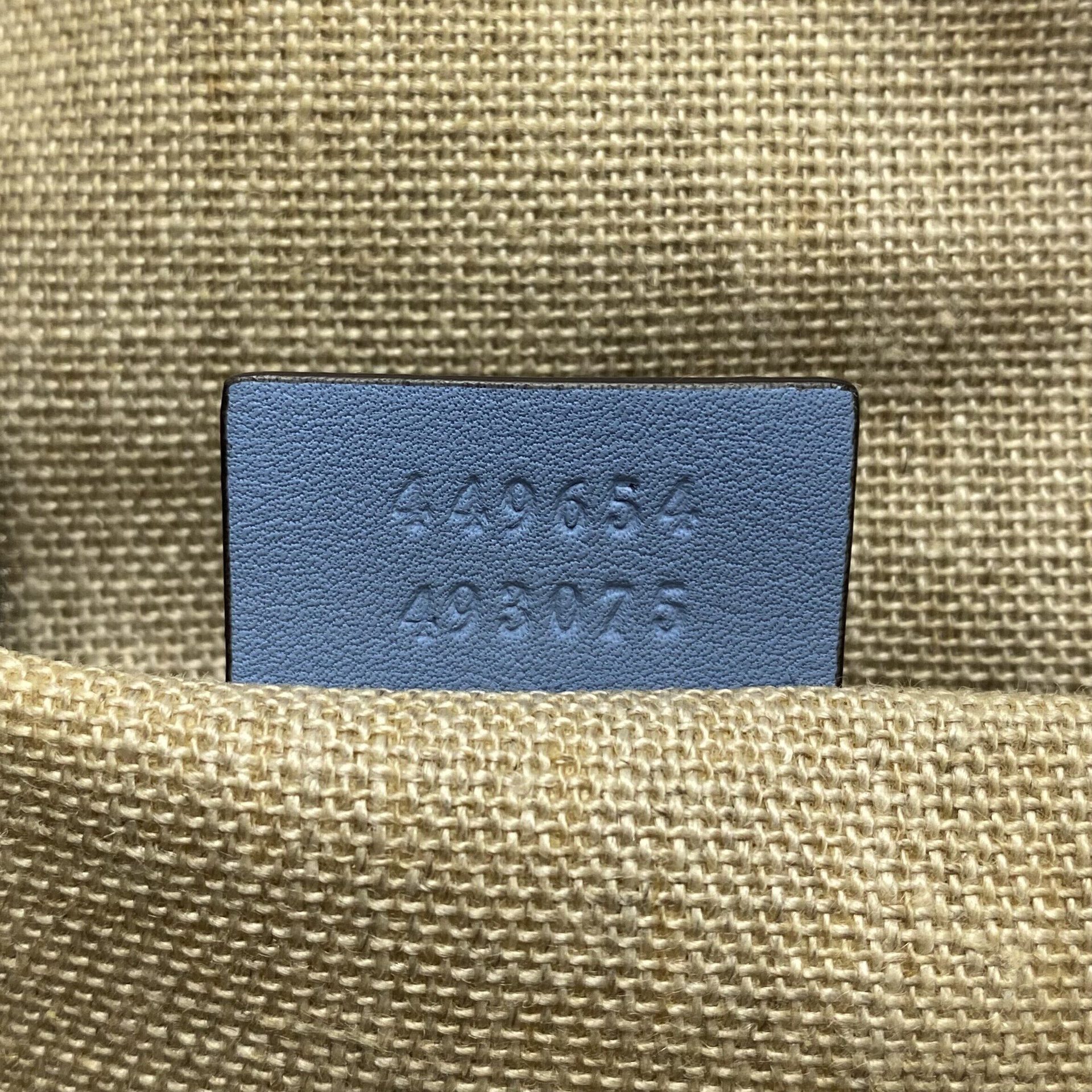 Bolsa Gucci Microguccissima Azul