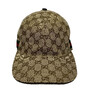 Boné Gucci Monograma com Faixa Web