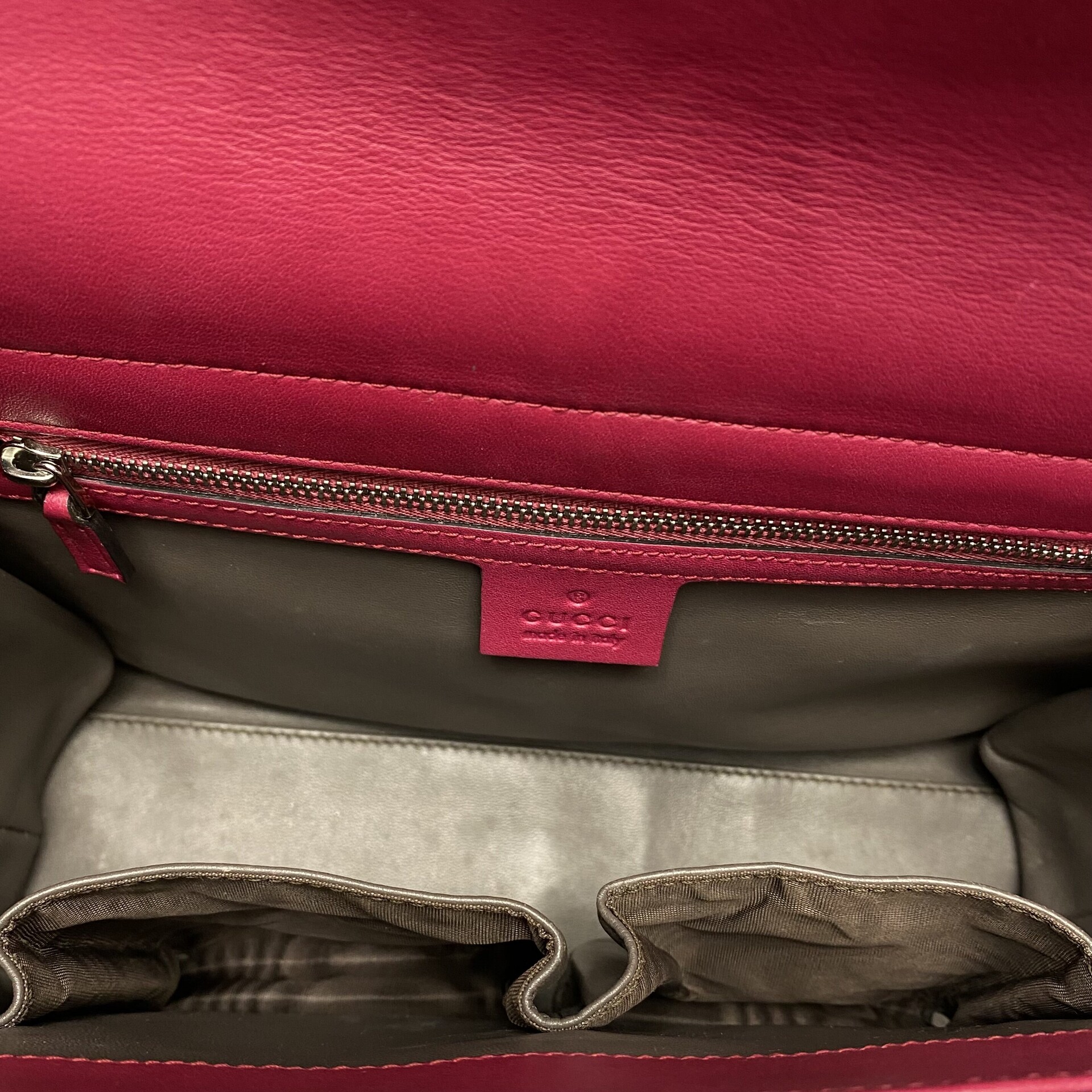 Bolsa Gucci Interlocking Rosa