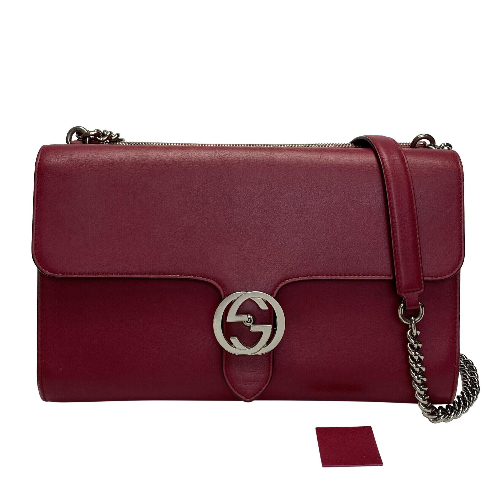 Bolsa Gucci Interlocking Rosa