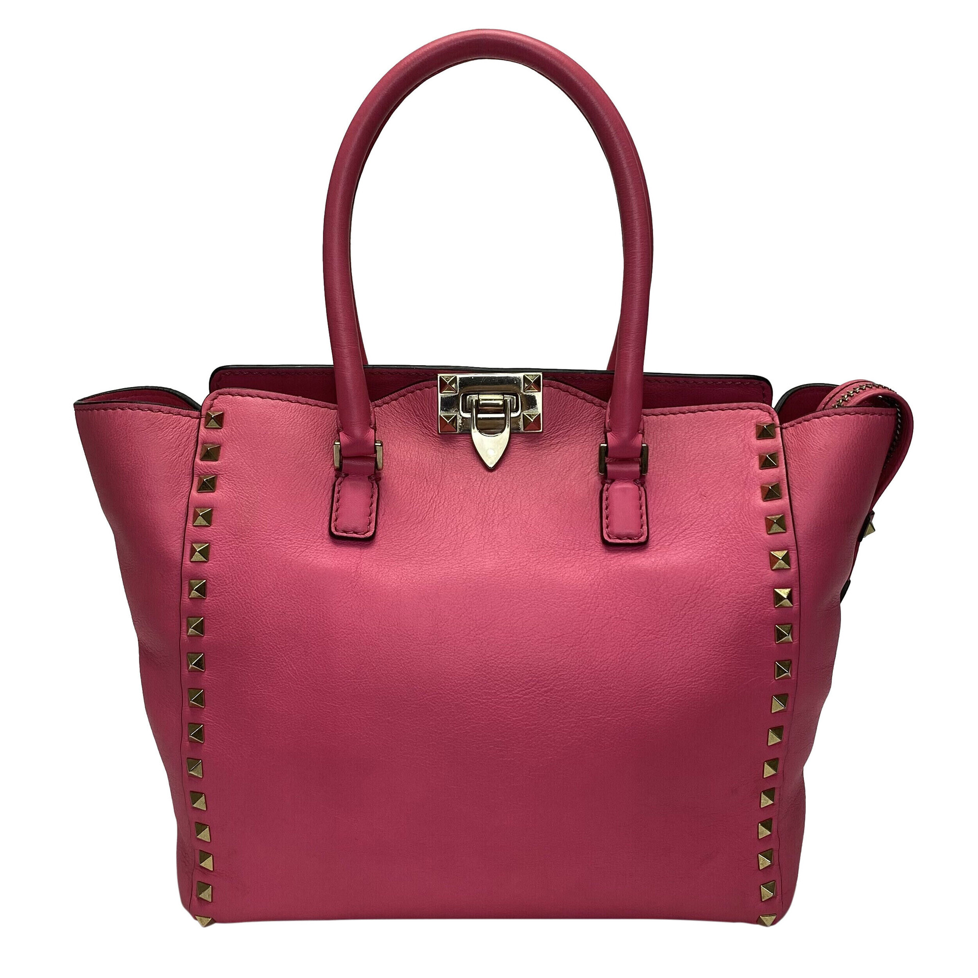 Bolsa Valentino Garavani Rockstud Double Handle Tote