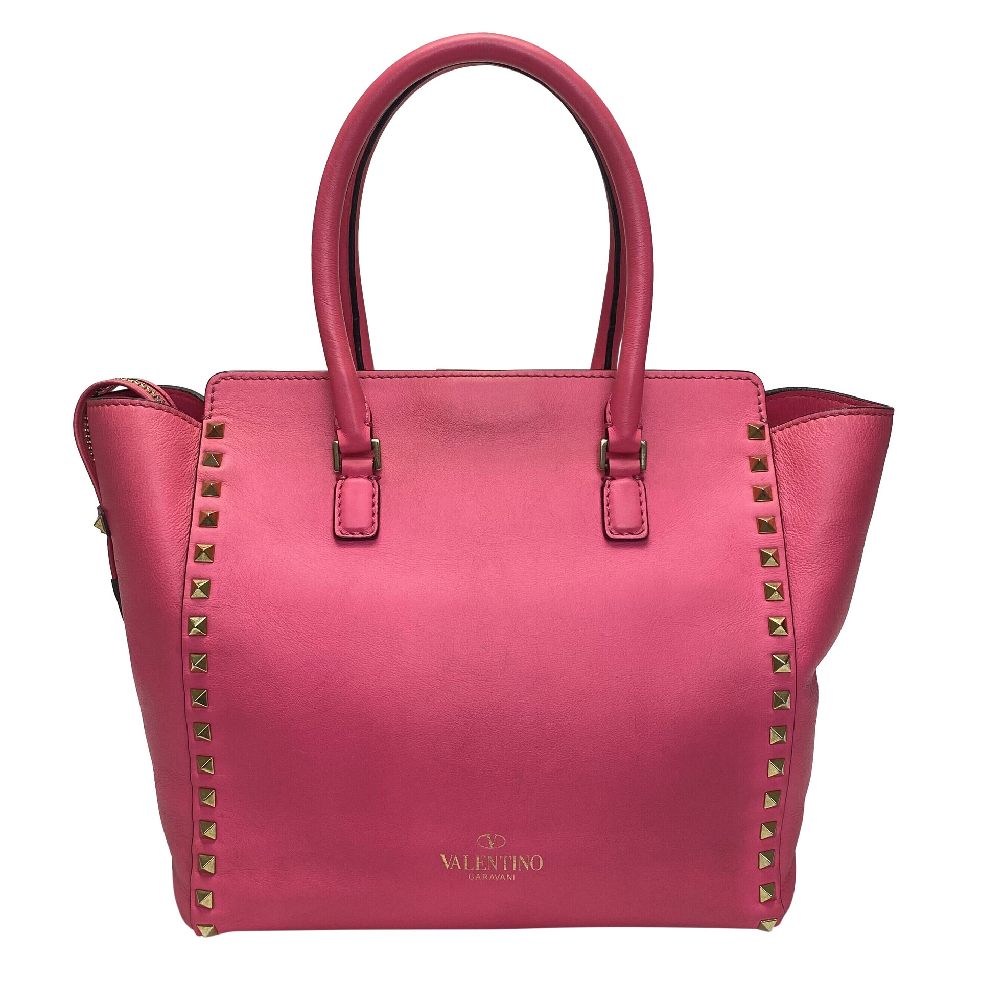 Bolsa Valentino Garavani Rockstud Double Handle Tote